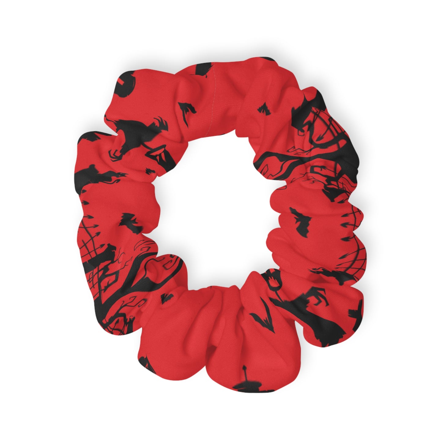 Windsor Wonders Red Graveyard Scrunchie