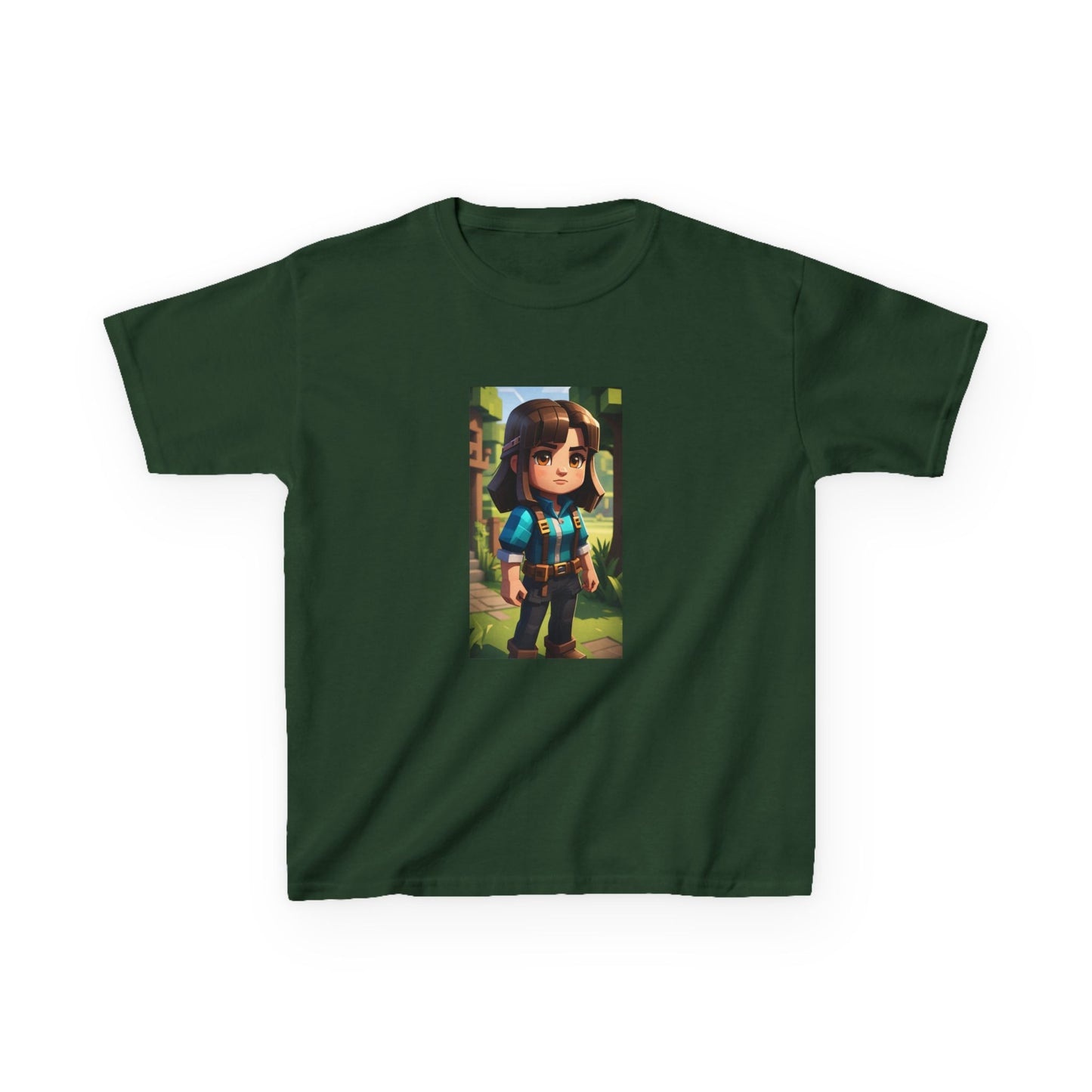 Windsor Wonders Block Gamer Girl Kids Heavy Cotton™ Tee