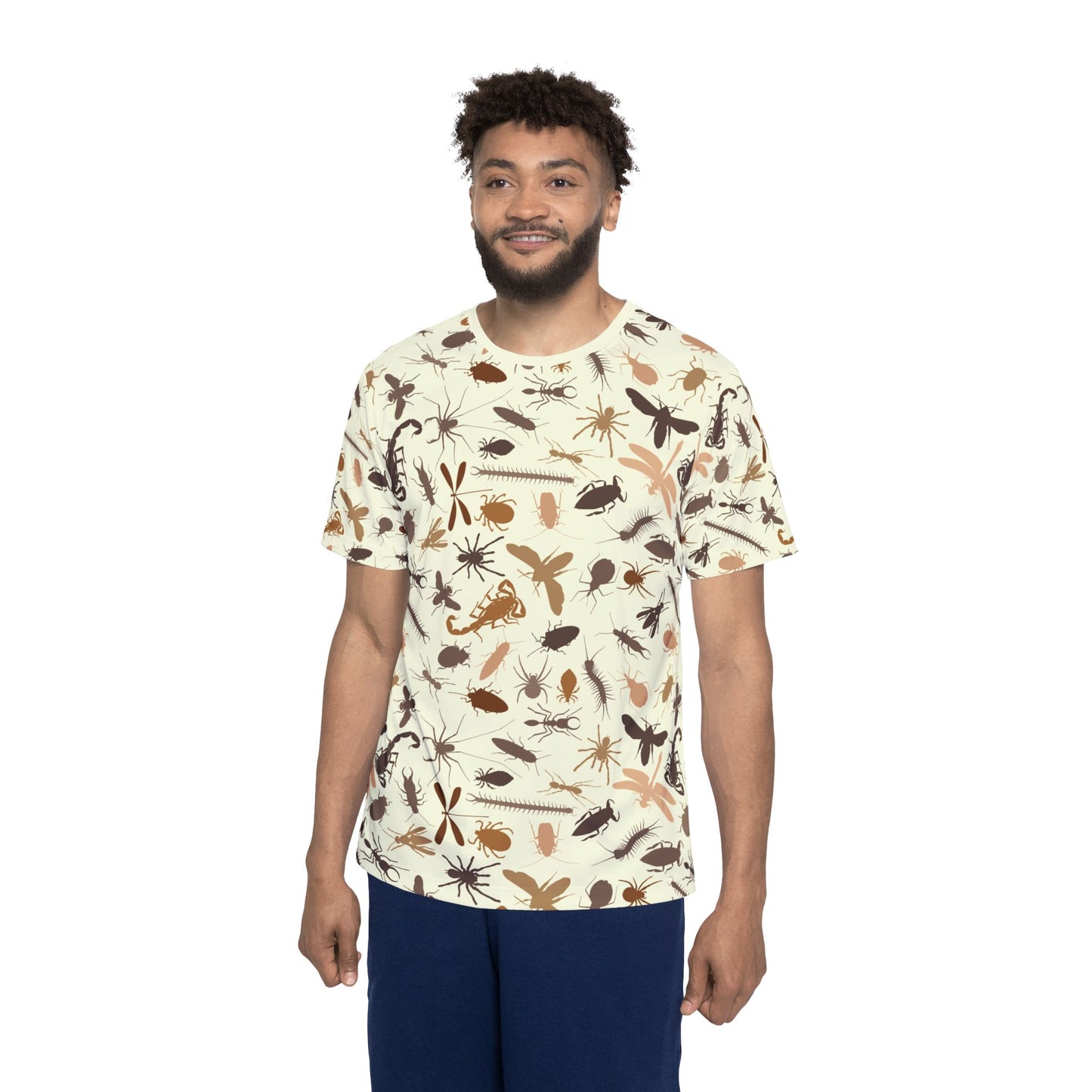 Men's Entomology Jersey with Insect Print, Casual Summer Tee, Unique Graphic T-Shirt, Nature Inspired Apparel, Outdoor Enthusiast Top, [...]