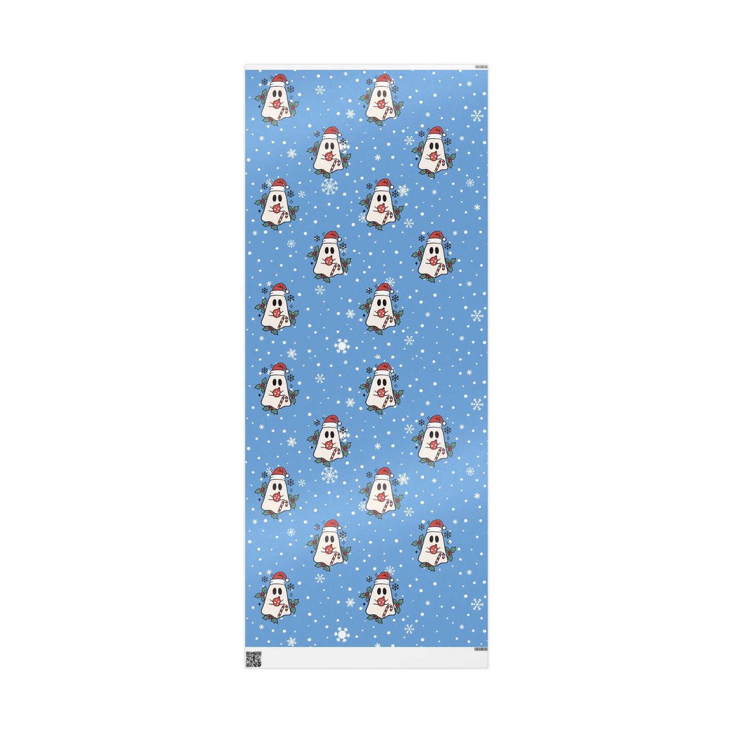 Festive Spirits Wrapping Papers Light Blue