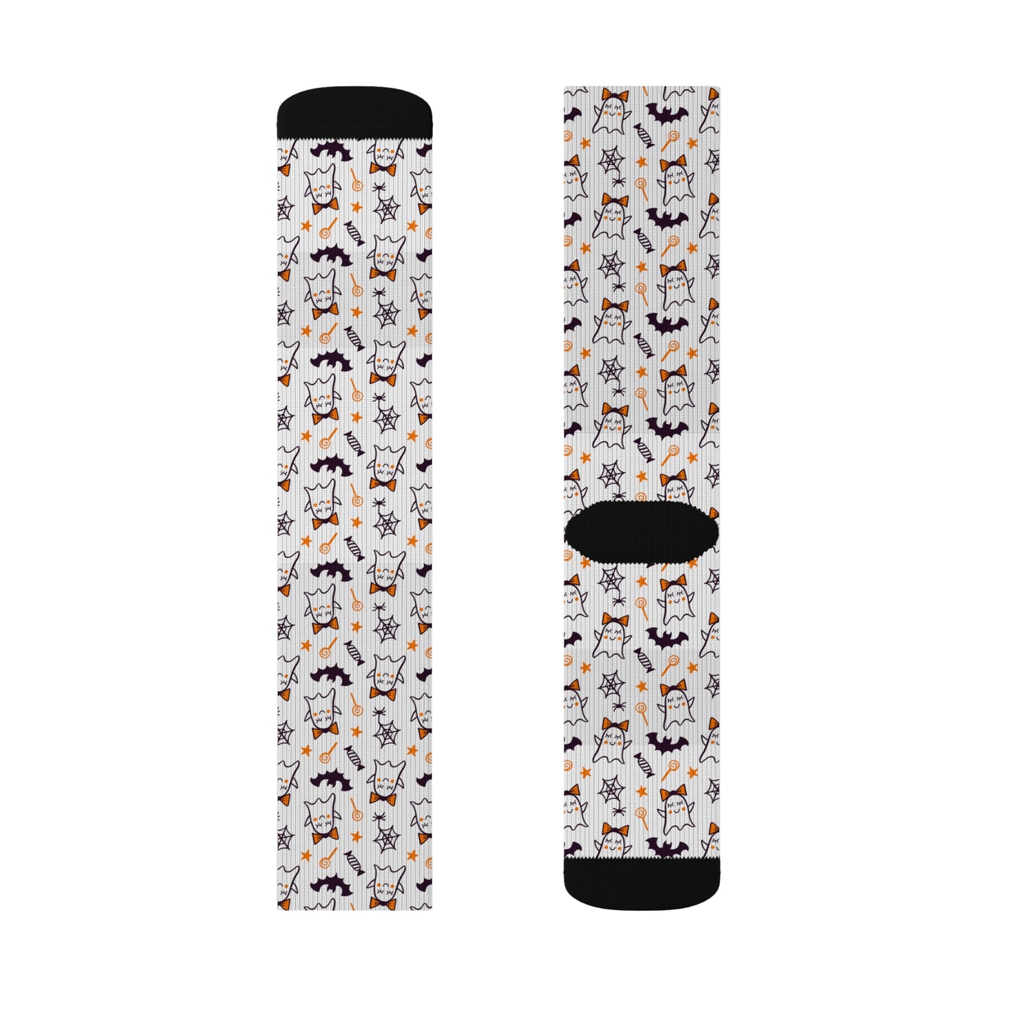 Windsor Wonders Cute Ghosts Sublimation Socks