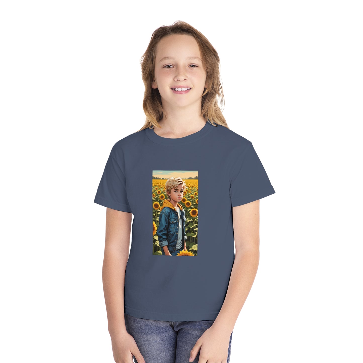 Windsor Wonders Spencer Jr Sunflower Youth Midweight Tee