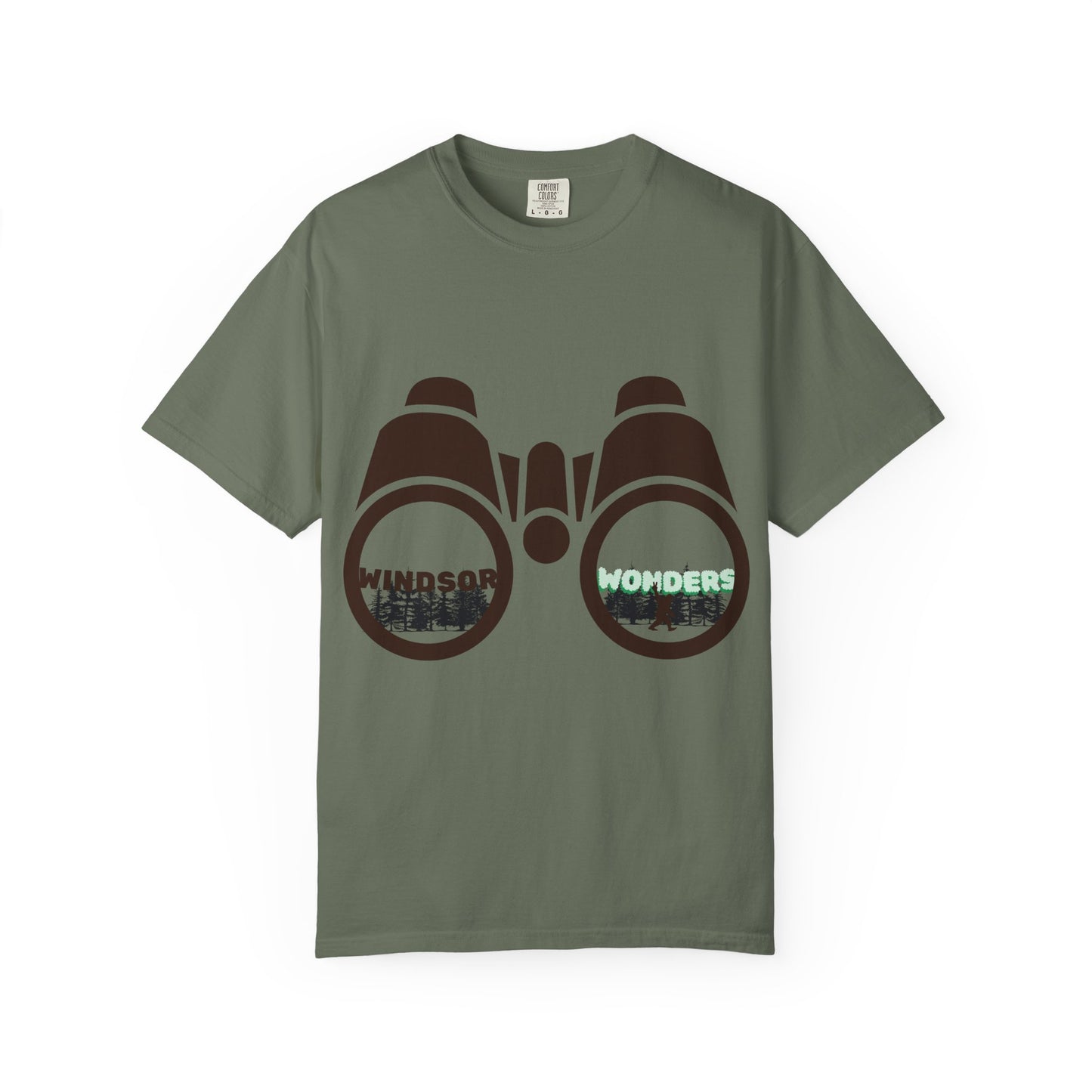 Unisex Windsor Wonders Binoculars T-Shirt, Nature Lover Gift, Outdoor Adventure Tee, Gift for Her, Hiking Shirt, Summer Casual Wear