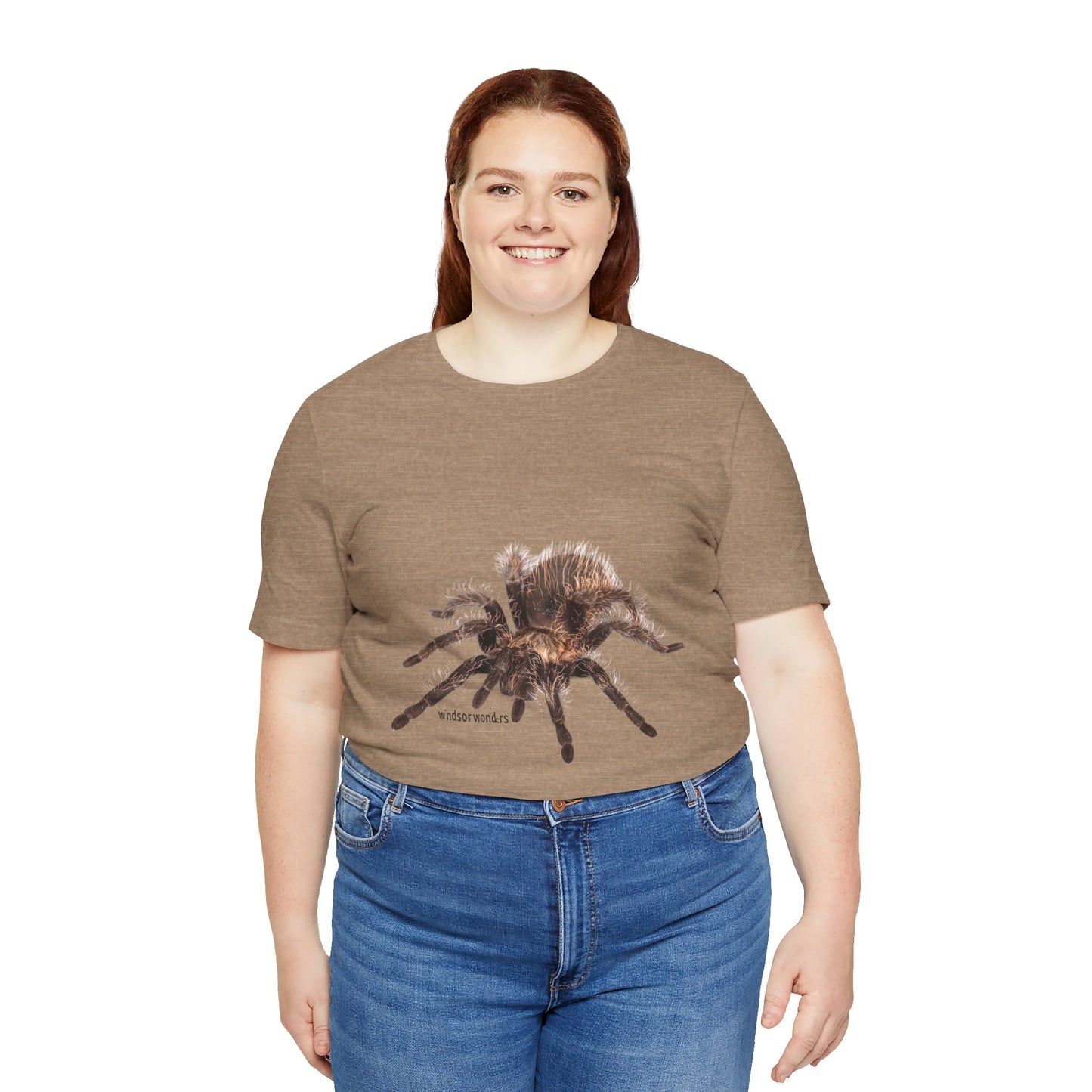 T-Shirt featuring a Realistic Tarantula Design, Funny Spider Lover Tee, Gift for Entomologists, Halloween Costume Shirt, Nature Fan [...]