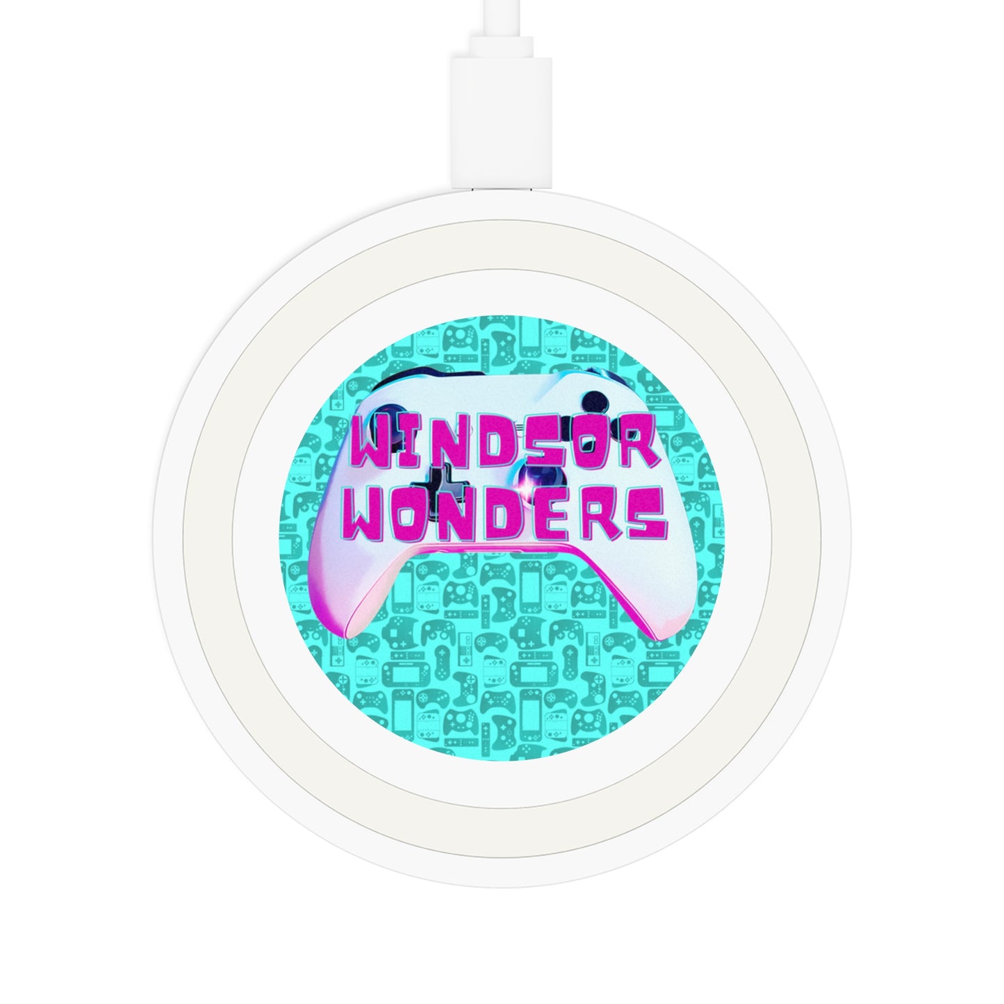 Station de chargement sans fil – Conception de manette de jeu Windsor Wonders Gamer