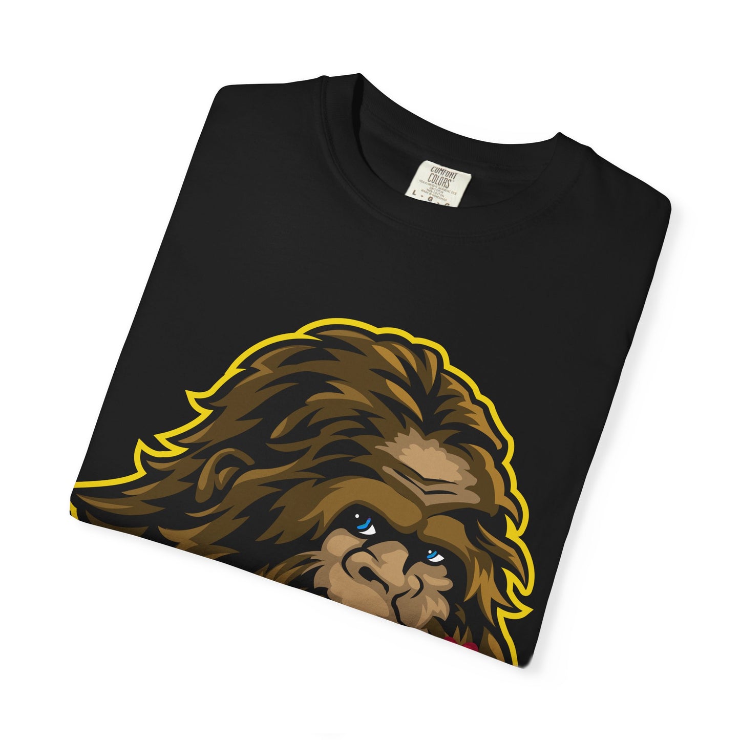 Sasquatch Kisses T-Shirt, Unisex Graphic Tee, Wild Animal Shirt, Nature Lover Gift, Unique Casual Wear, Funny Big Foot T-Shirt