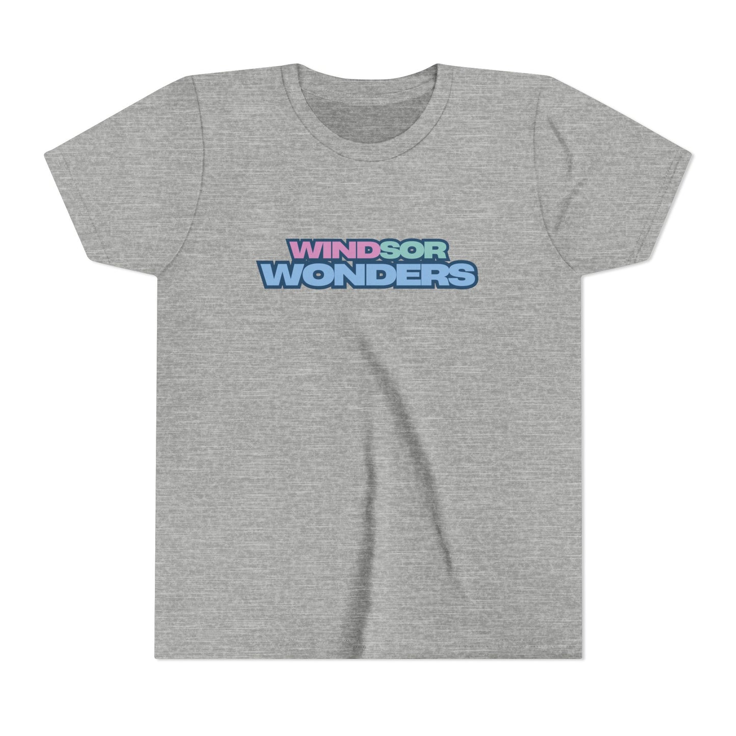 Windsor Wonders Youth Short Sleeve Tee - 'Windsor Wonders' Graphic T-Shirt, Fun Summer Wear, Gift for Kids, Adventure Apparel, Family Outing