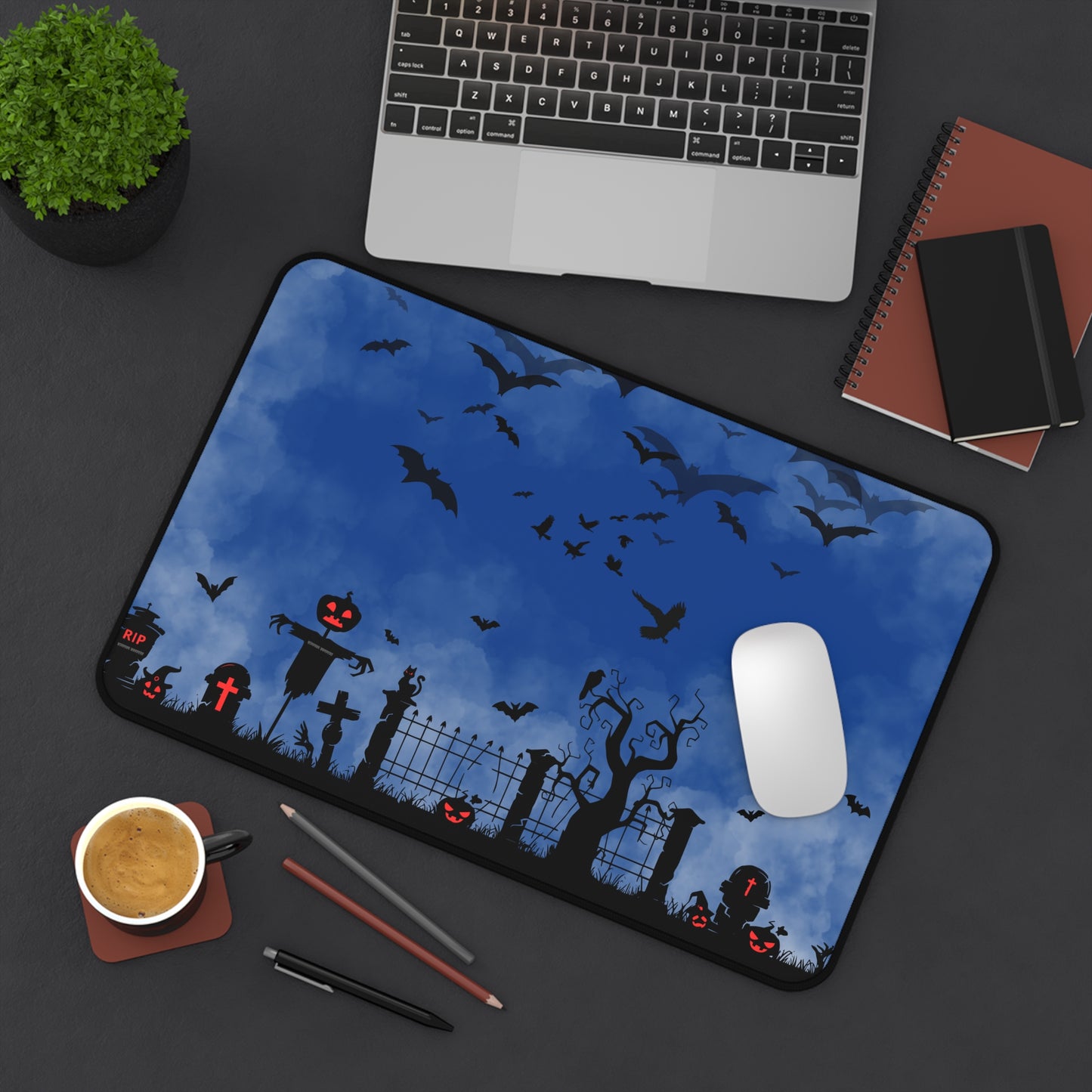 Windsor Wonders Dark Blue Graveyard Desk Mat