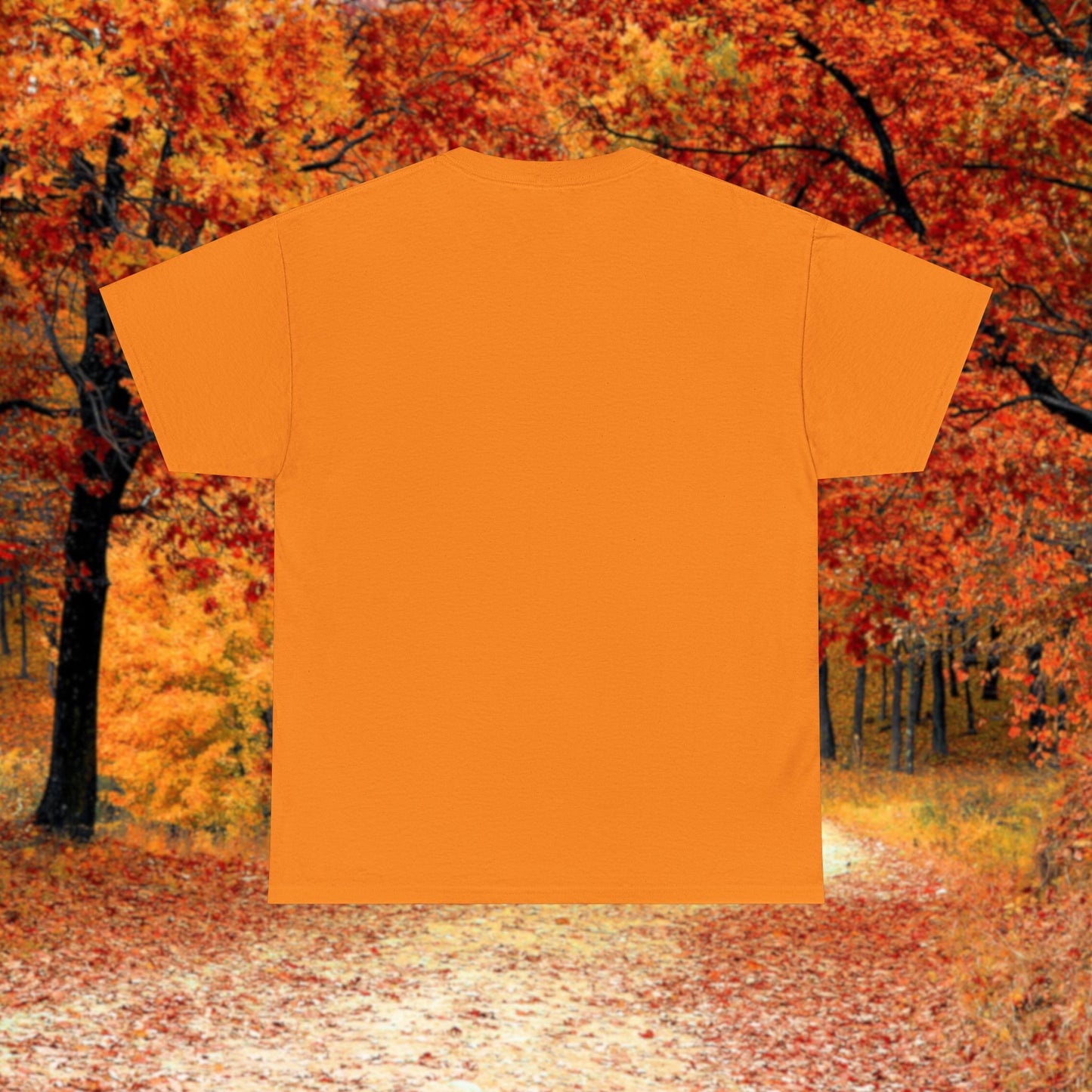 Autumn Tree Clown Tee, Unisex Cotton Shirt, Fall Fashion, Nature Lover Gift, Seasonal Wear, Thanksgiving Apparel