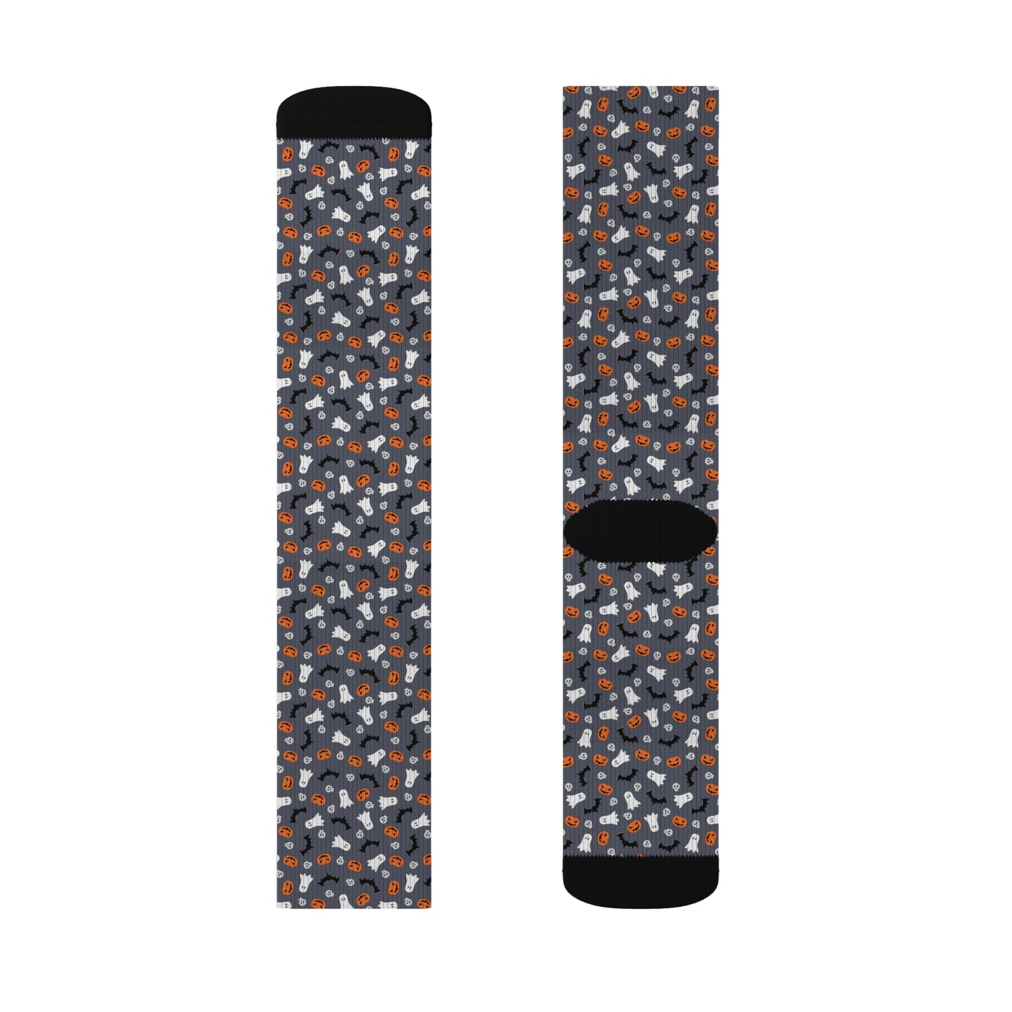 Windsor Wonders Dark Grey Halloween Sublimation Socks