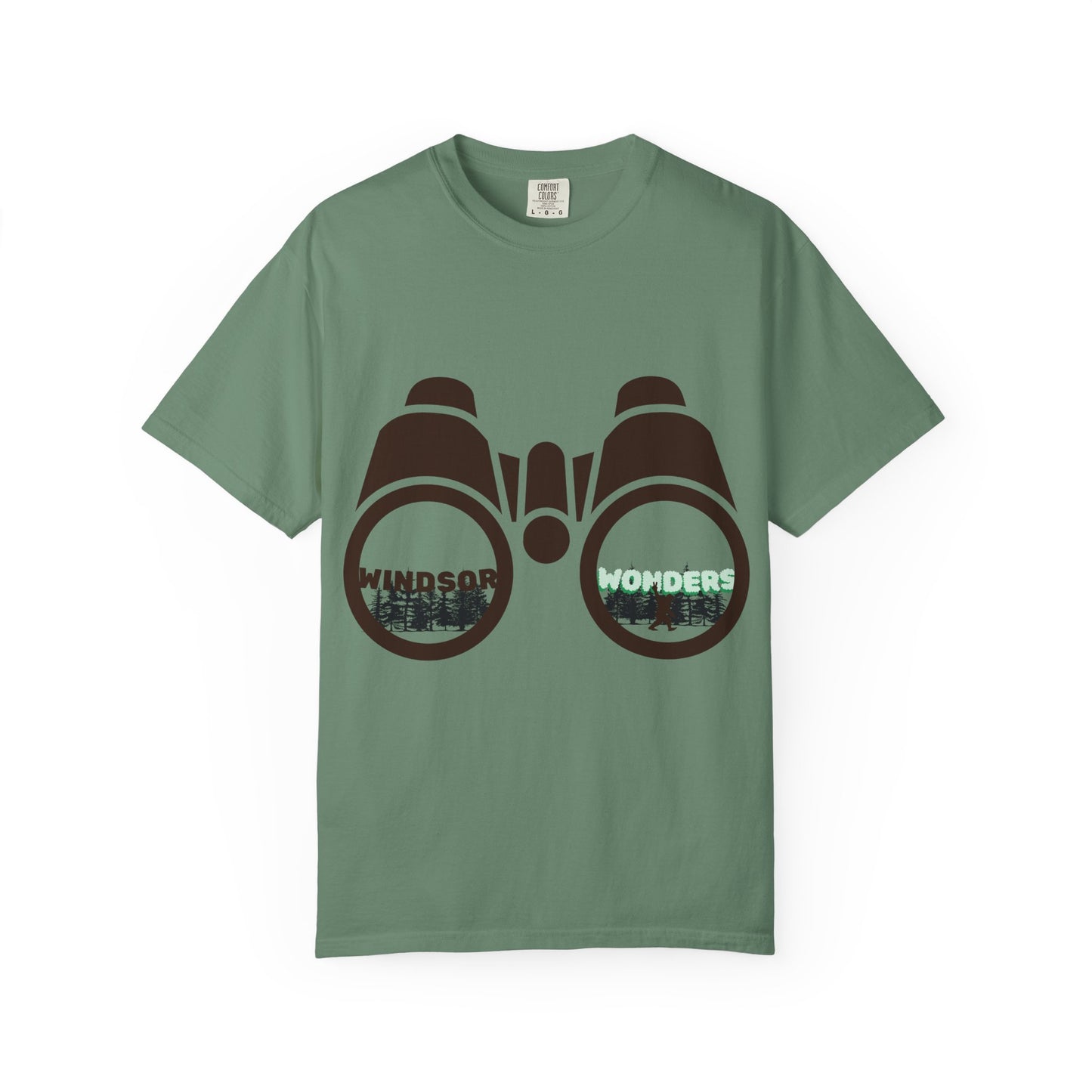 Unisex Windsor Wonders Binoculars T-Shirt, Nature Lover Gift, Outdoor Adventure Tee, Gift for Her, Hiking Shirt, Summer Casual Wear