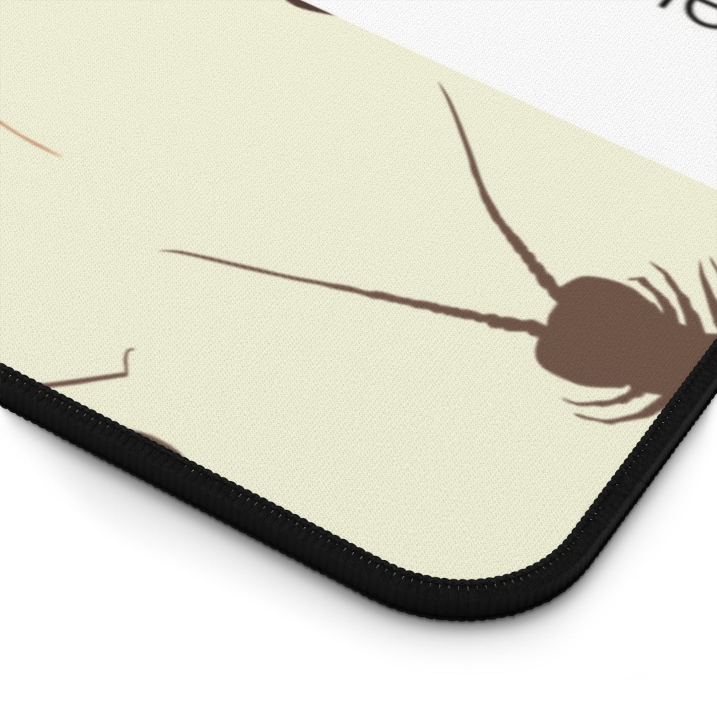 Entomemeology Desk Mat | Insect-Patterned Office Decor | Perfect for Bug Lovers, Scientist Gifts, Home Office, Educational Gifts