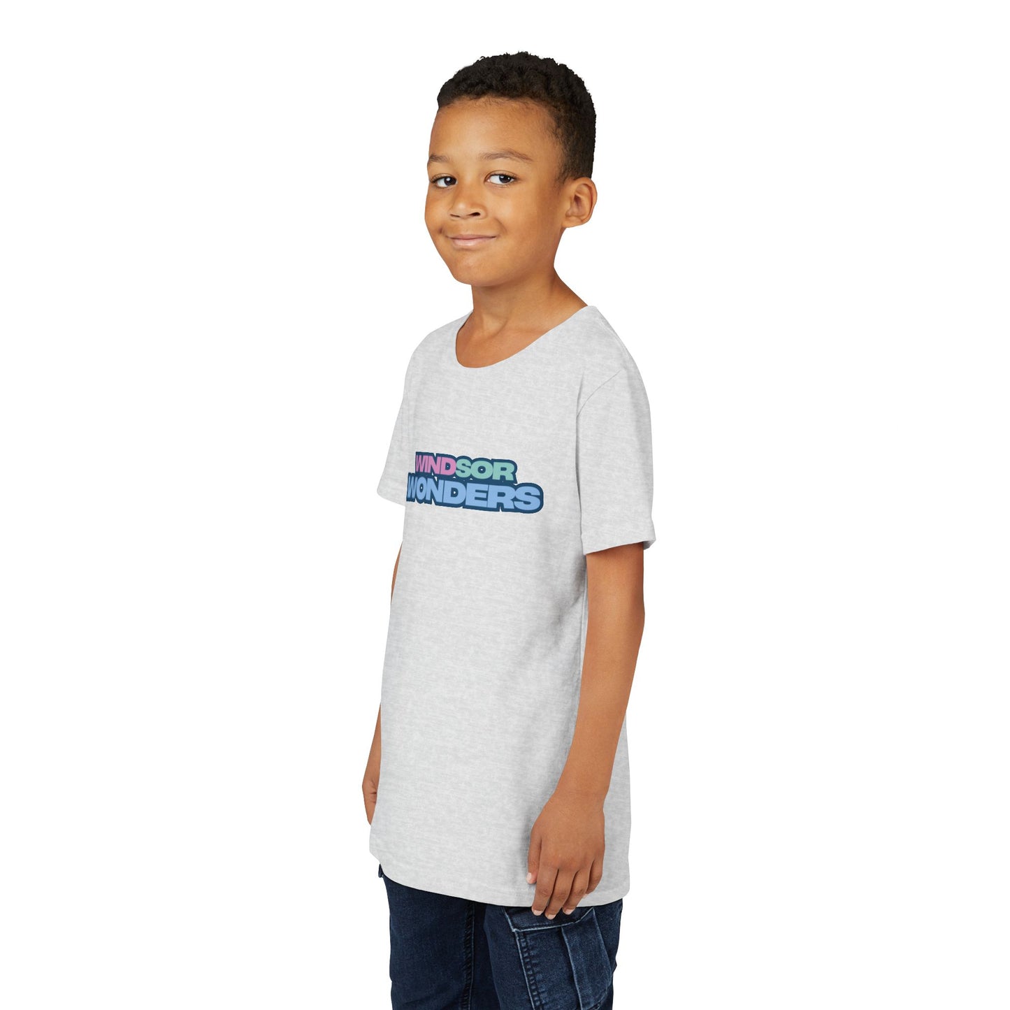 Windsor Wonders Youth Short Sleeve Tee - 'Windsor Wonders' Graphic T-Shirt, Fun Summer Wear, Gift for Kids, Adventure Apparel, Family Outing