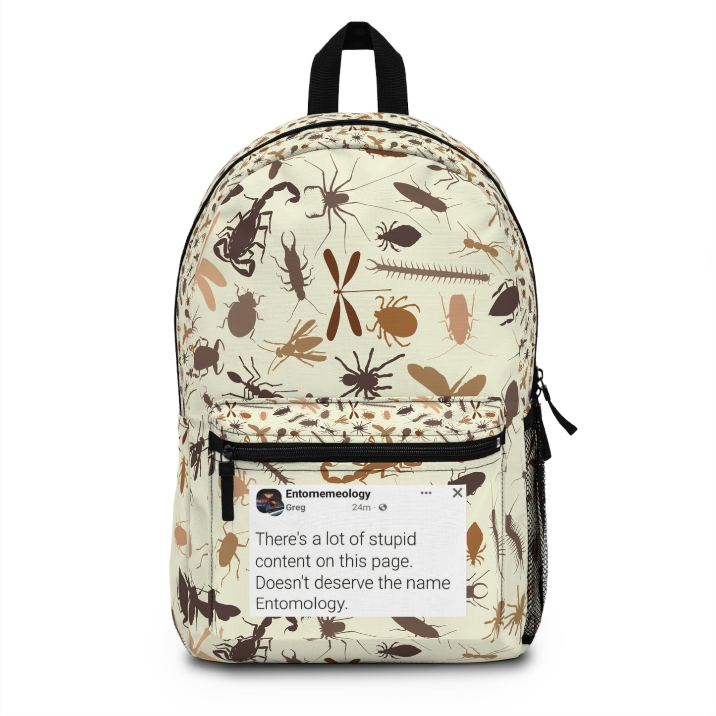 Entomemeology Backpack with Funny Quote, Perfect for Entomology Lovers, Bug Enthusiasts, Unique Nature Gift, Back to School, Outdoor [...]