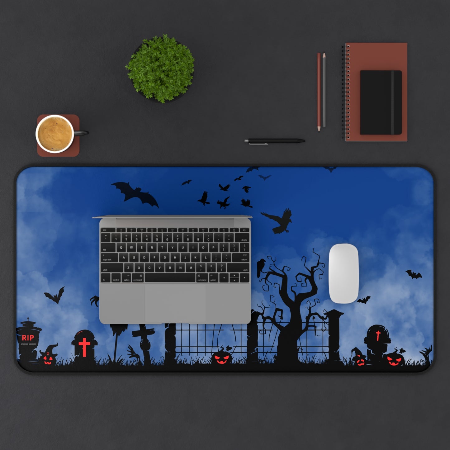 Windsor Wonders Dark Blue Graveyard Desk Mat