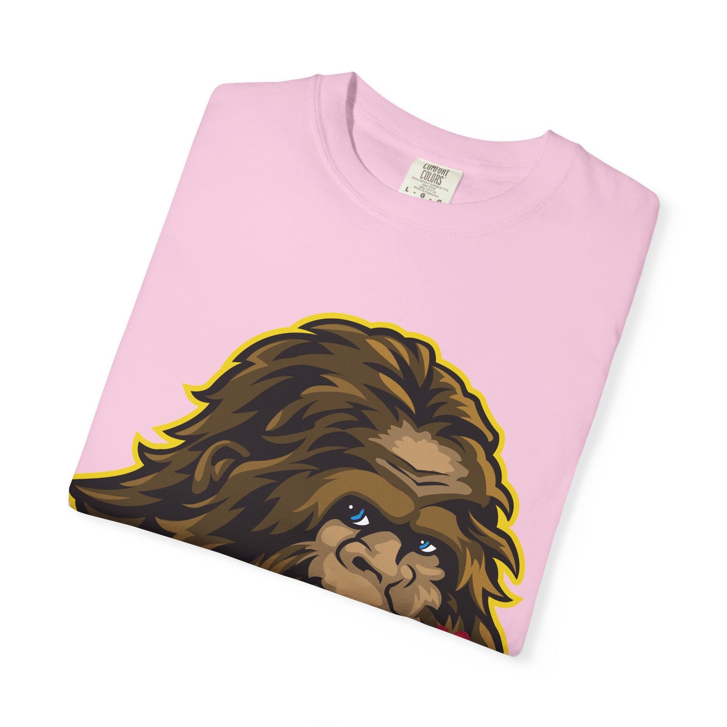 Sasquatch Kisses T-Shirt, Unisex Graphic Tee, Wild Animal Shirt, Nature Lover Gift, Unique Casual Wear, Funny Big Foot T-Shirt