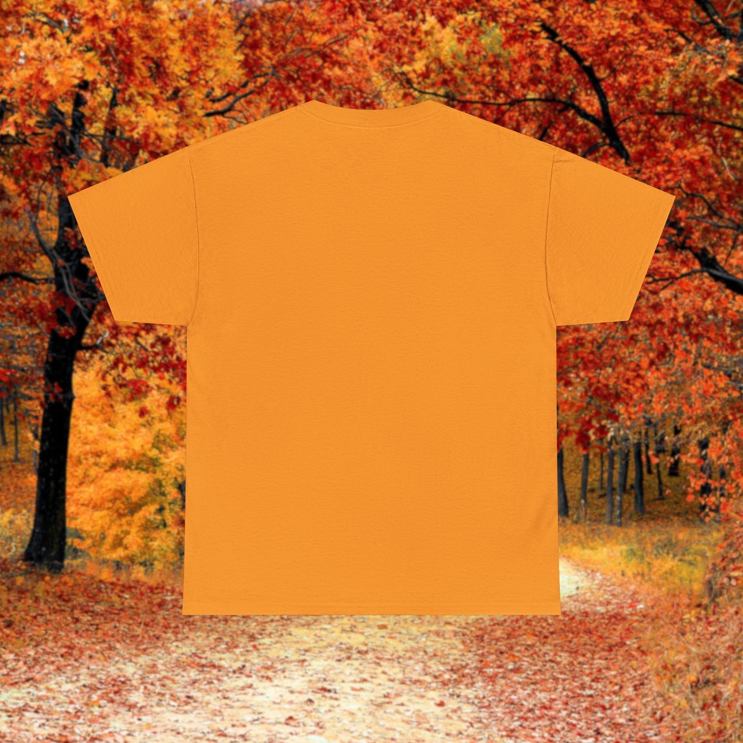 Autumn Tree Clown Tee, Unisex Cotton Shirt, Fall Fashion, Nature Lover Gift, Seasonal Wear, Thanksgiving Apparel