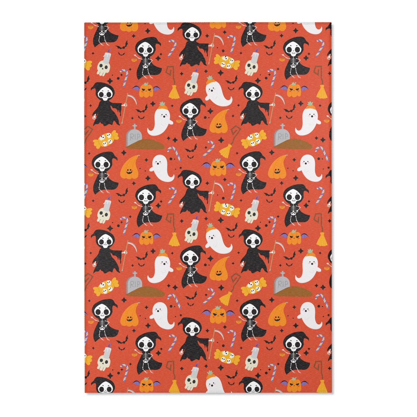 Windsor Wonders Reaper Halloween Area Rugs