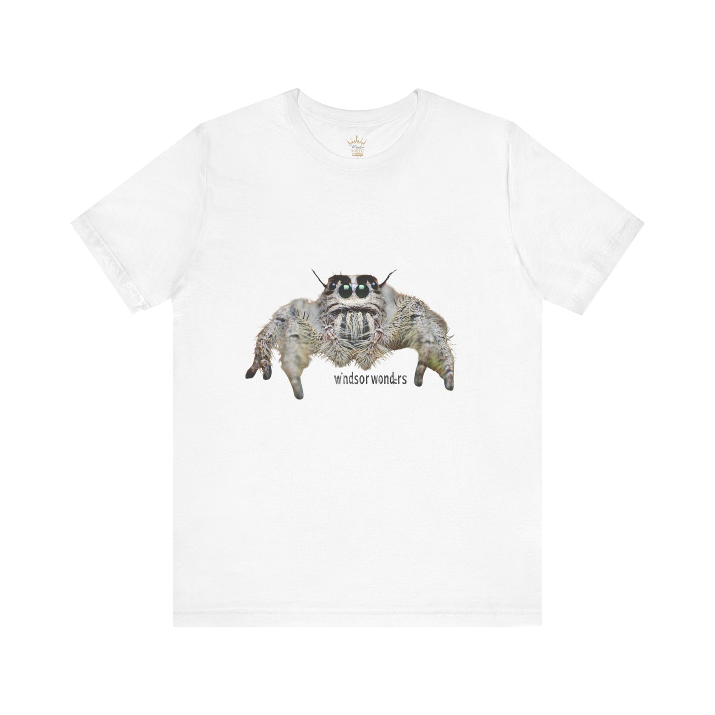Windsor Wonders Spooder-Inspired Unisex Tee, Cute Cat Shirt, Animal Lover Gift, Fun Graphic Tees, Unique Casual Wear