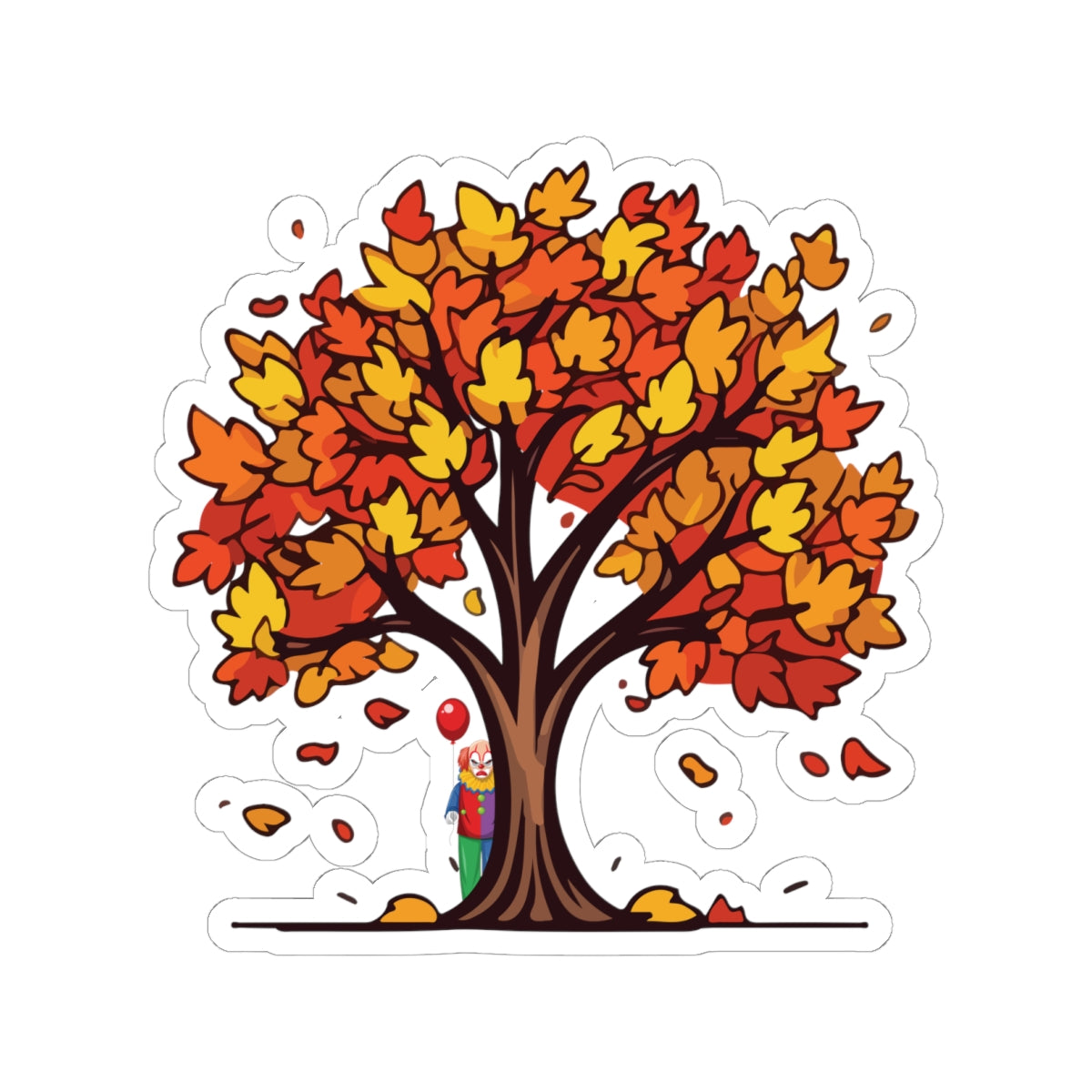 Autumn Leaves Kiss-Cut Stickers - Fall Decor, Seasonal Art, Planner Stickers, Nature Lover Gifts, Home and Office Decor