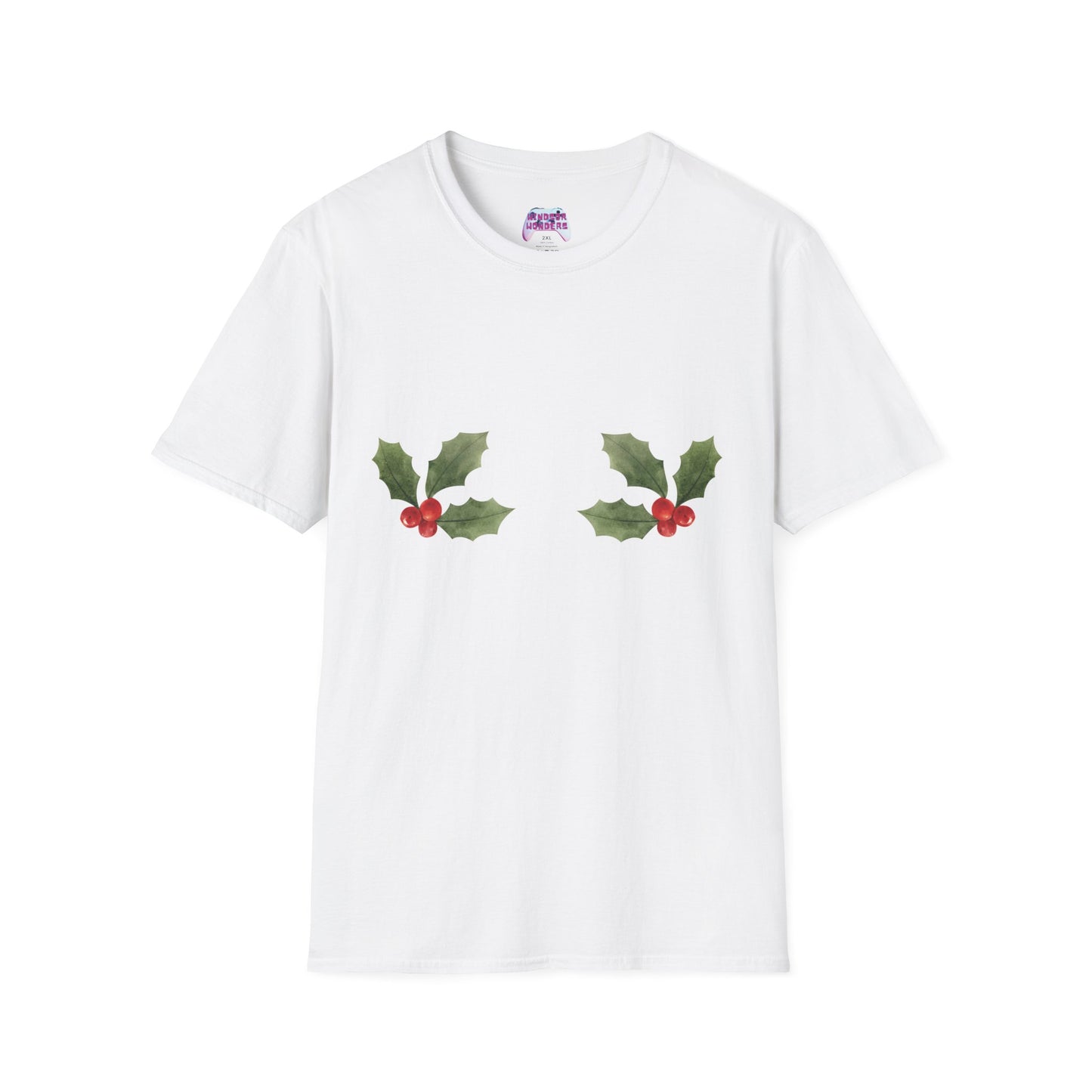 Windsor Wonders Holly Berries Unisex Softstyle T-Shirt