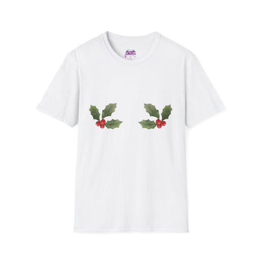 Windsor Wonders Holly Berries Unisex Softstyle T-Shirt