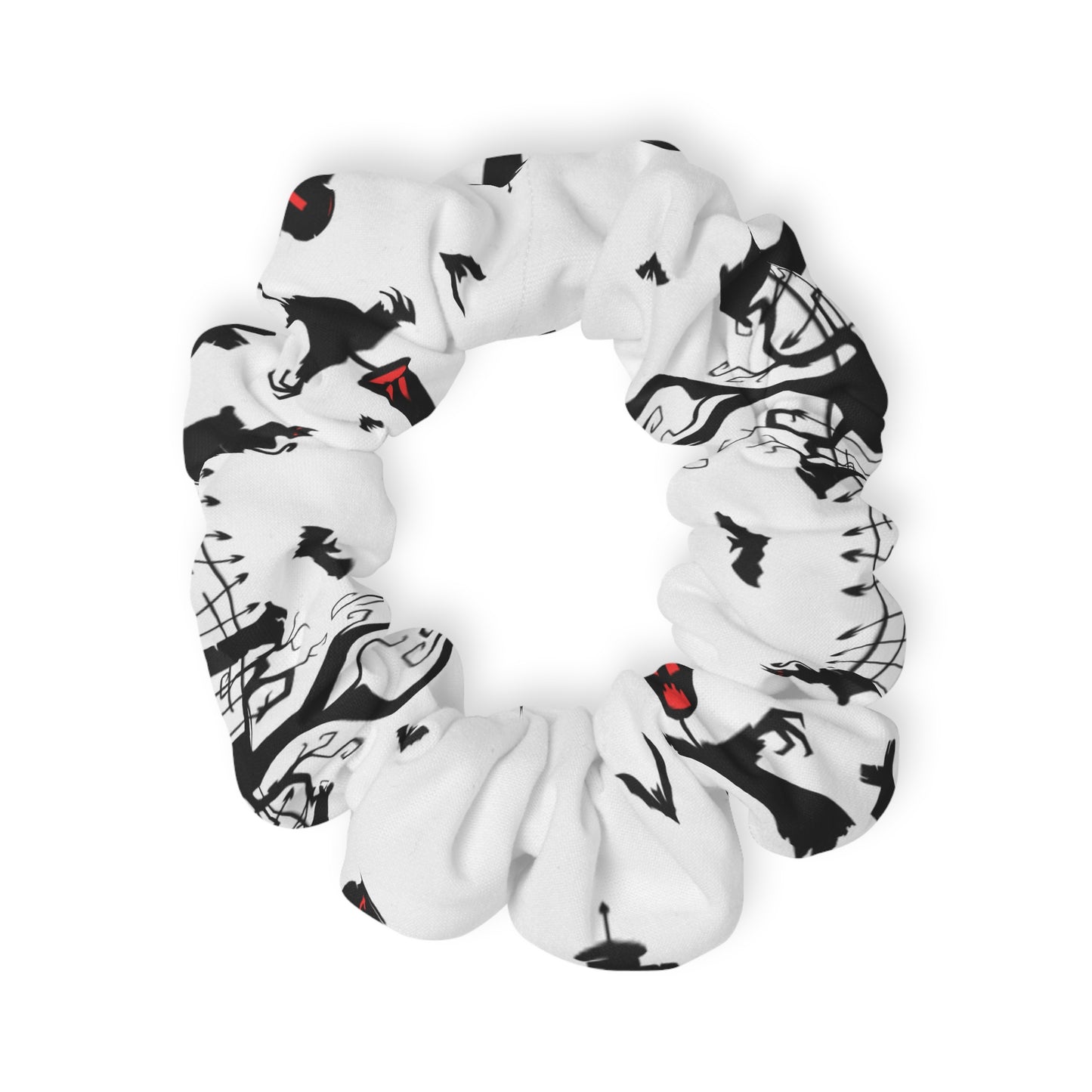 Windsor Wonders White Graveyard Scrunchie