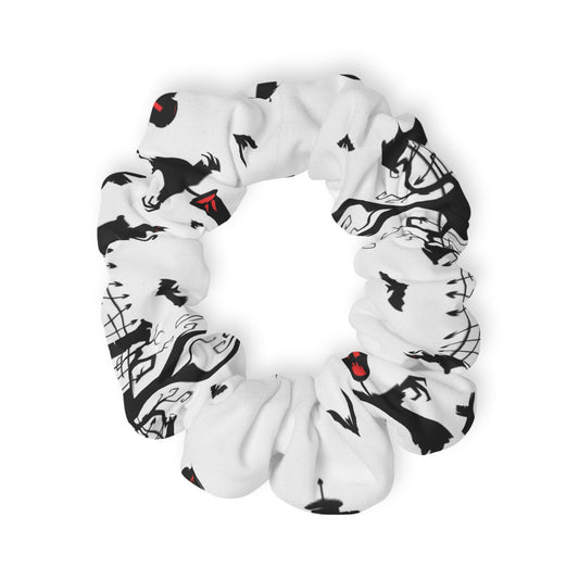 Windsor Wonders White Graveyard Scrunchie