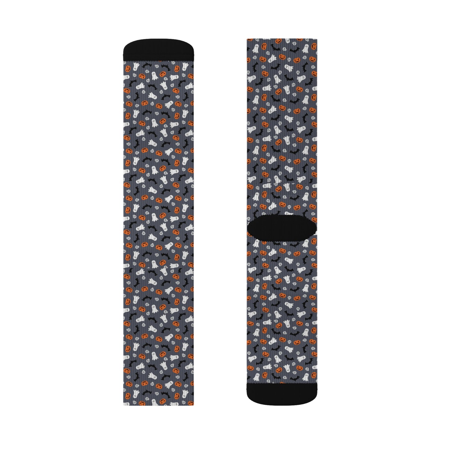 Windsor Wonders Dark Grey Halloween Sublimation Socks