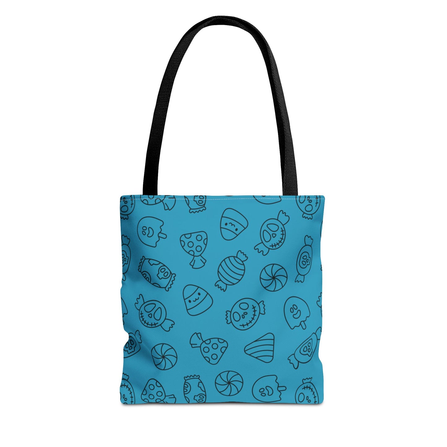 Windsor Wonders Turquoise Halloween Candy Tote Bag (AOP)