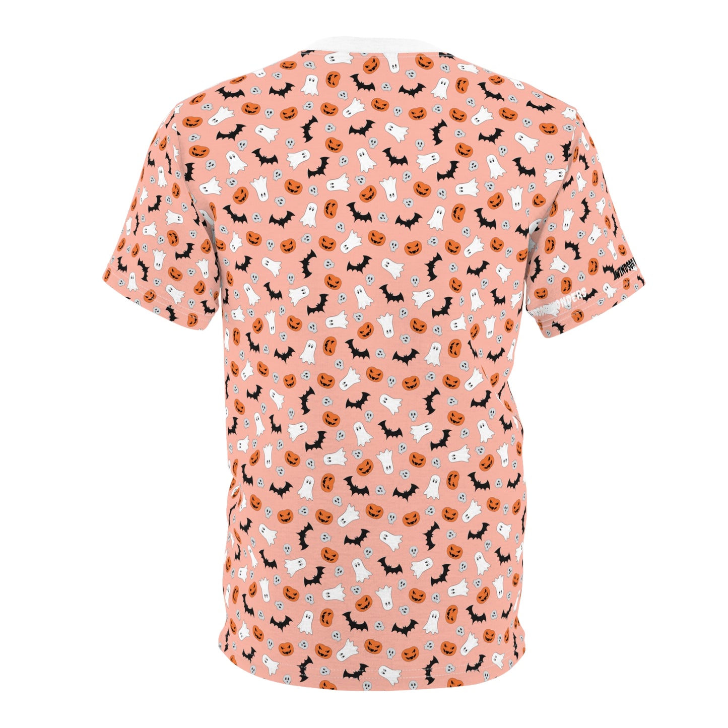 Windsor Wonders Orange Halloween Unisex Cut & Sew Tee (AOP)