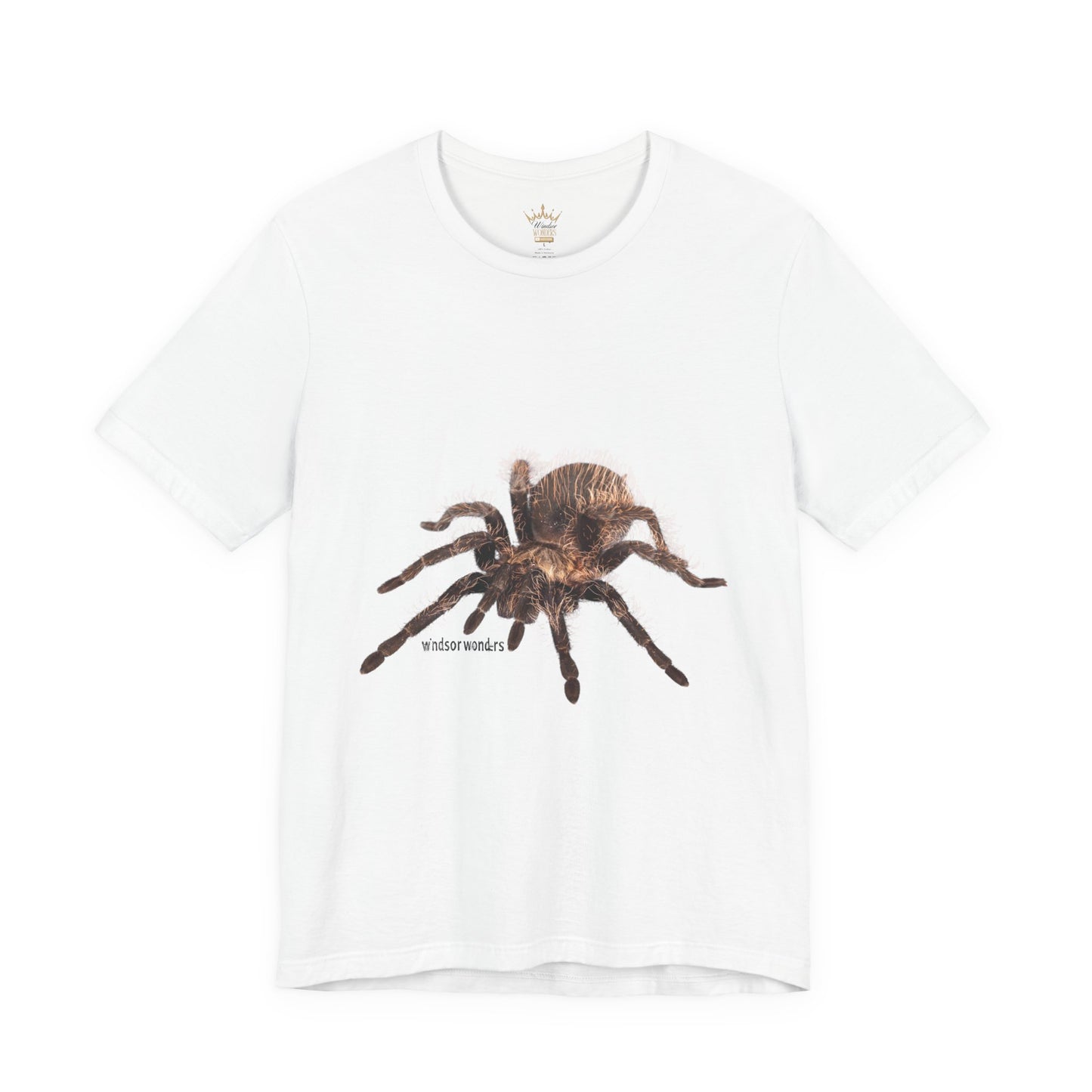 T-Shirt featuring a Realistic Tarantula Design, Funny Spider Lover Tee, Gift for Entomologists, Halloween Costume Shirt, Nature Fan [...]