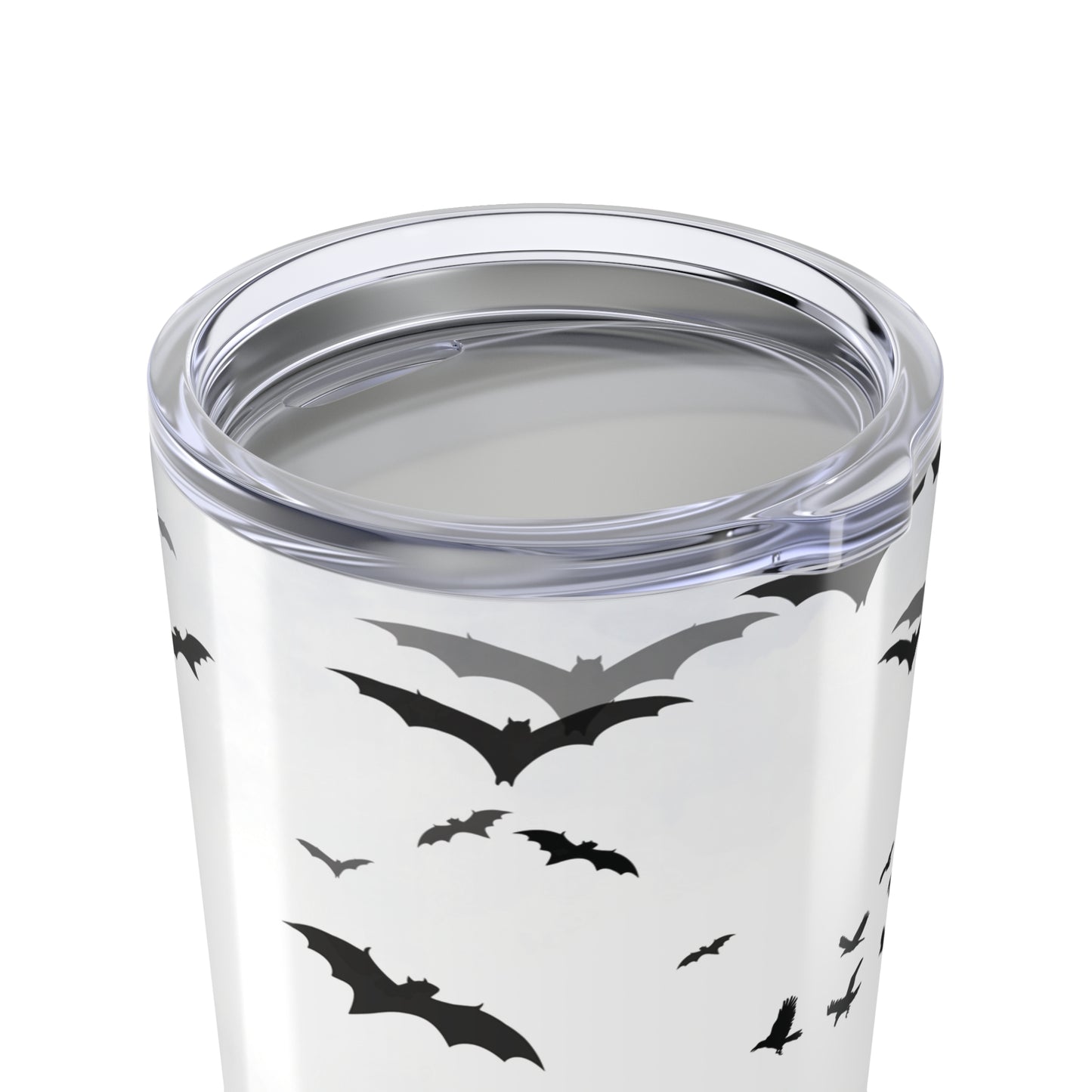White Graveyard Halloween Tumbler 20oz