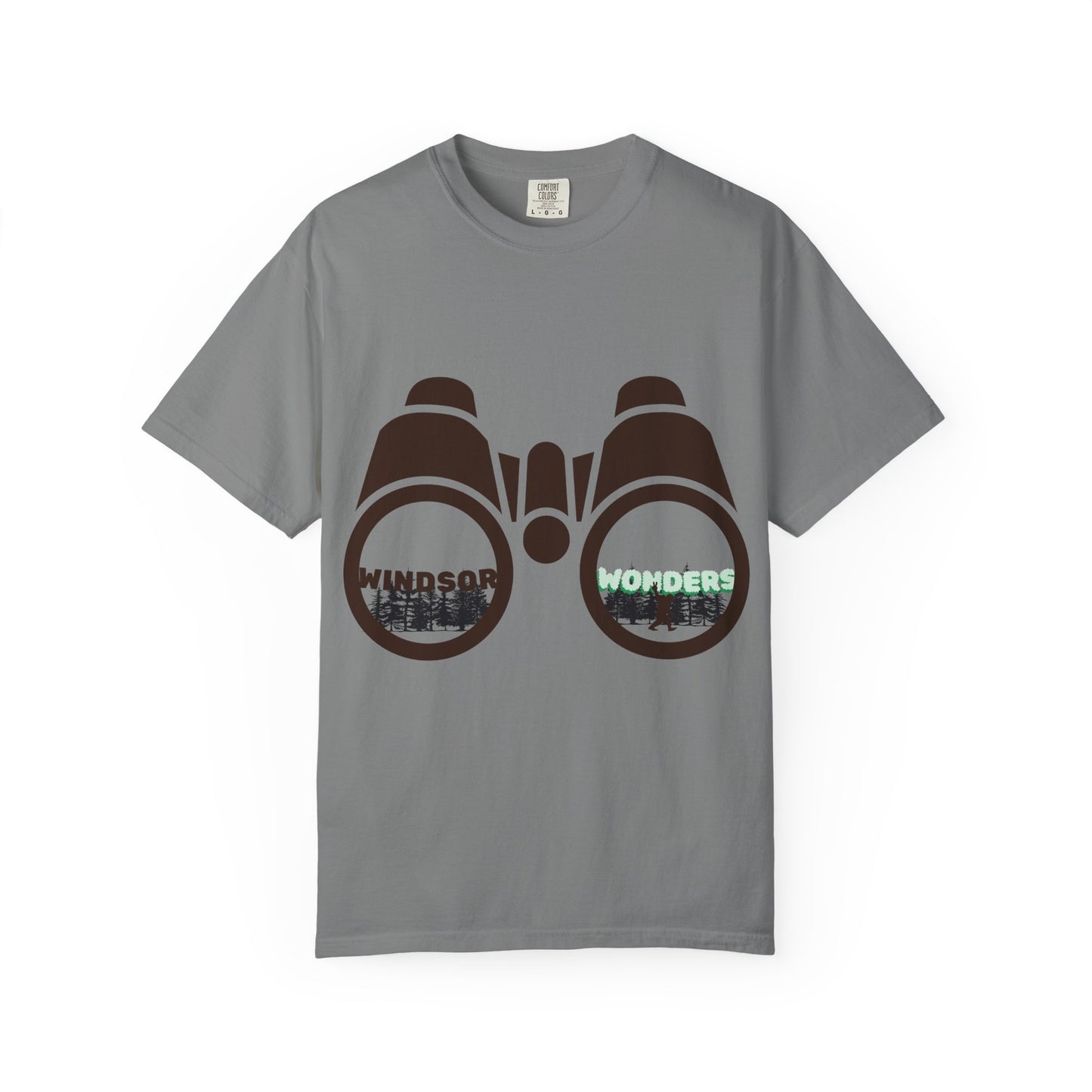 Unisex Windsor Wonders Binoculars T-Shirt, Nature Lover Gift, Outdoor Adventure Tee, Gift for Her, Hiking Shirt, Summer Casual Wear