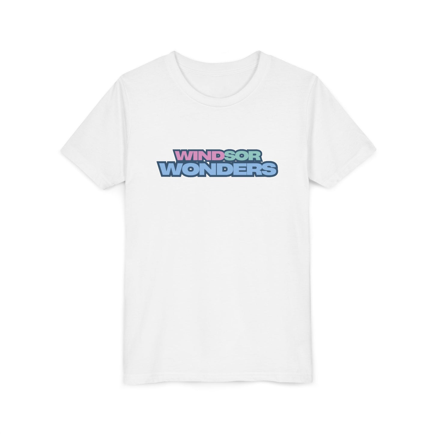 Windsor Wonders Youth Short Sleeve Tee - 'Windsor Wonders' Graphic T-Shirt, Fun Summer Wear, Gift for Kids, Adventure Apparel, Family Outing