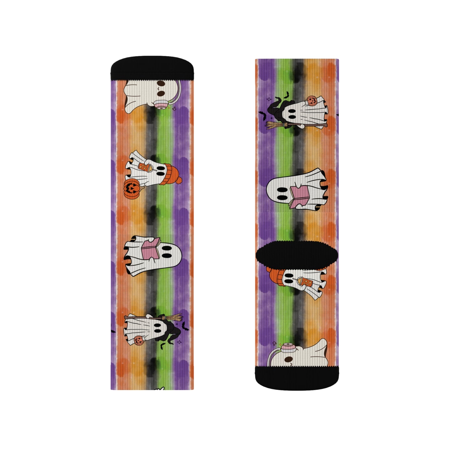 Windsor Wonders Halloween Ghosts Sublimation Socks