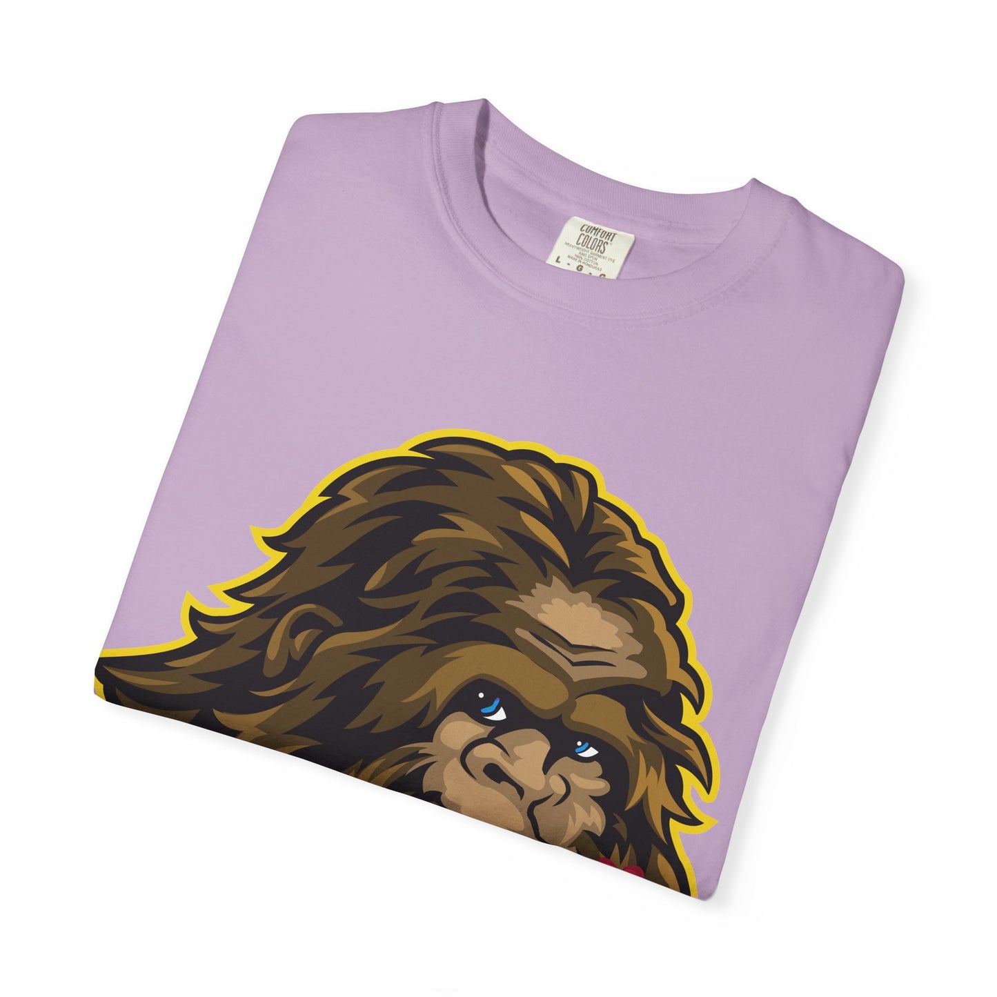 Sasquatch Kisses T-Shirt, Unisex Graphic Tee, Wild Animal Shirt, Nature Lover Gift, Unique Casual Wear, Funny Big Foot T-Shirt