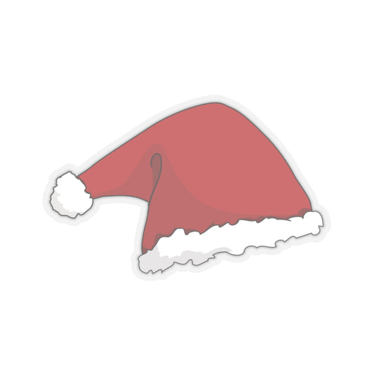 Santa's Hat Kiss-Cut Stickers