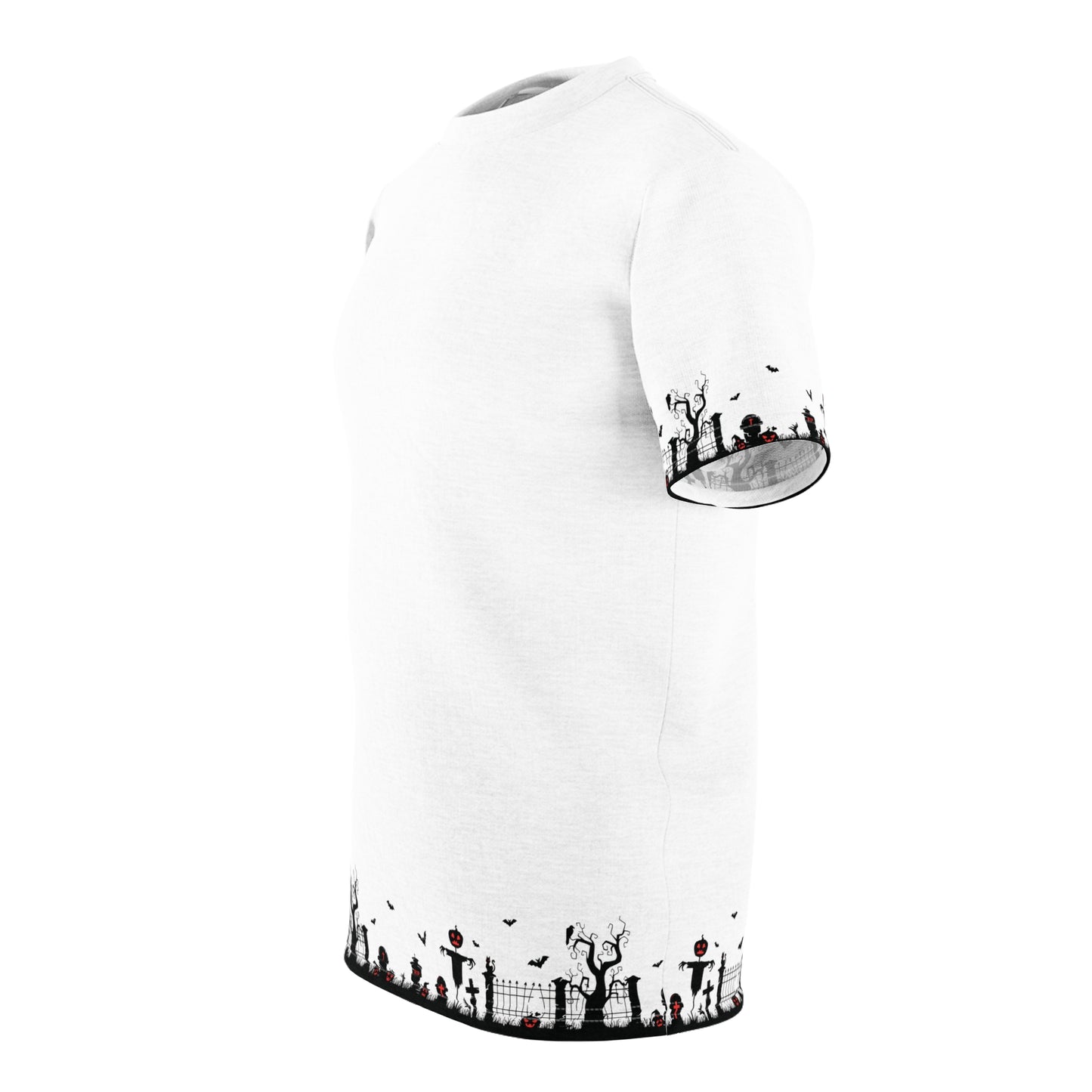 Windsor Wonders White Graveyard Unisex Cut & Sew Tee (AOP)