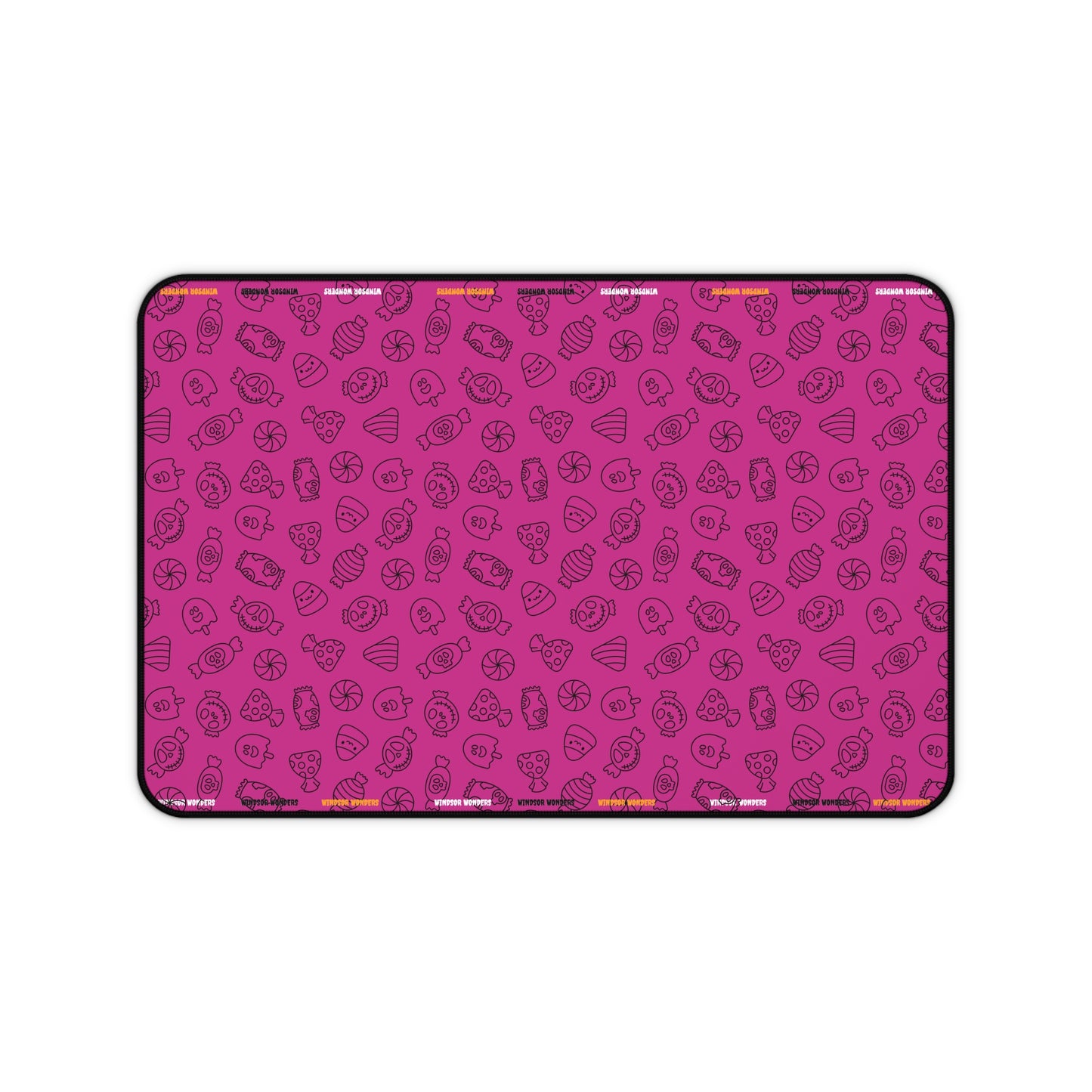 Windsor Wonders Pink Halloween Candy Desk Mat
