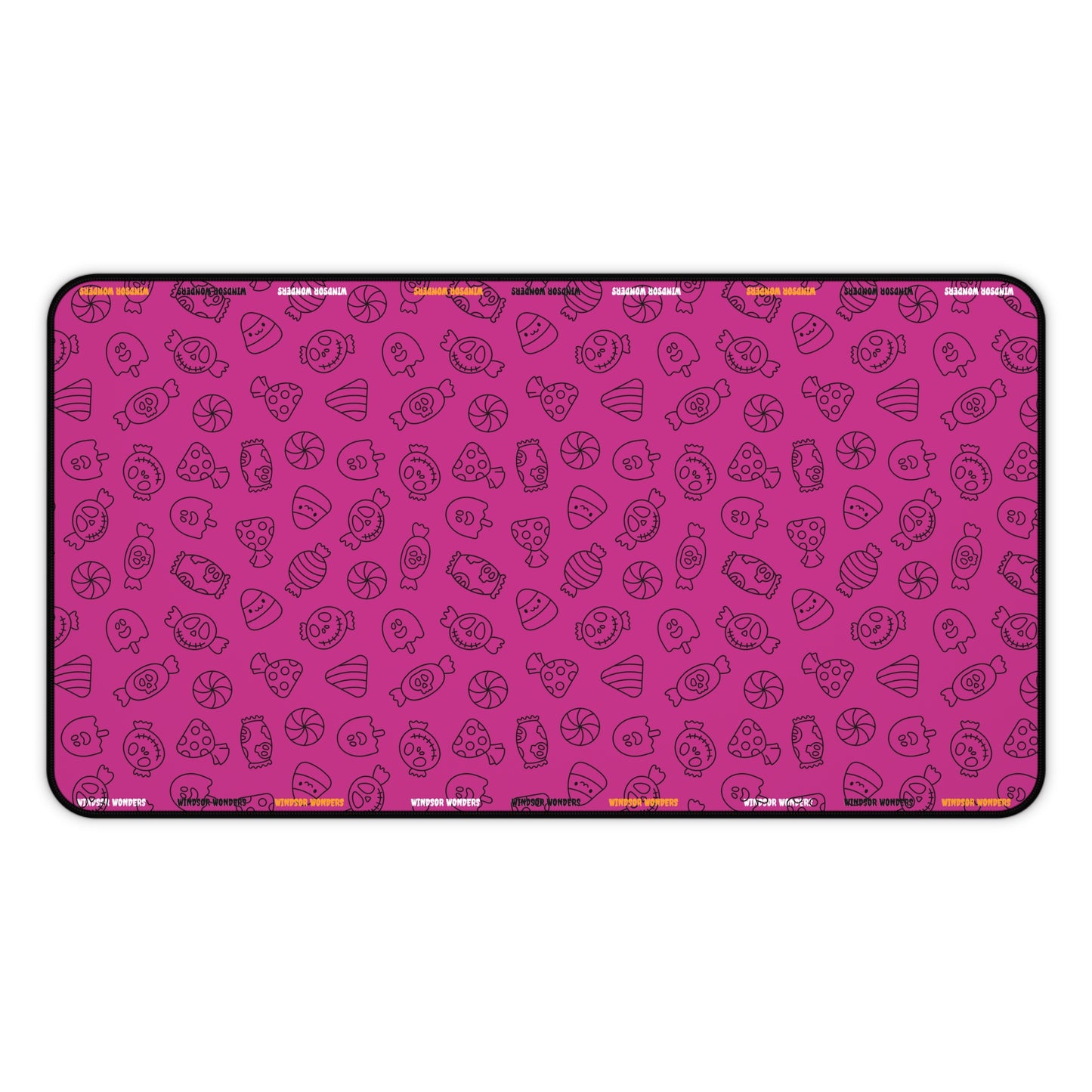 Windsor Wonders Pink Halloween Candy Desk Mat