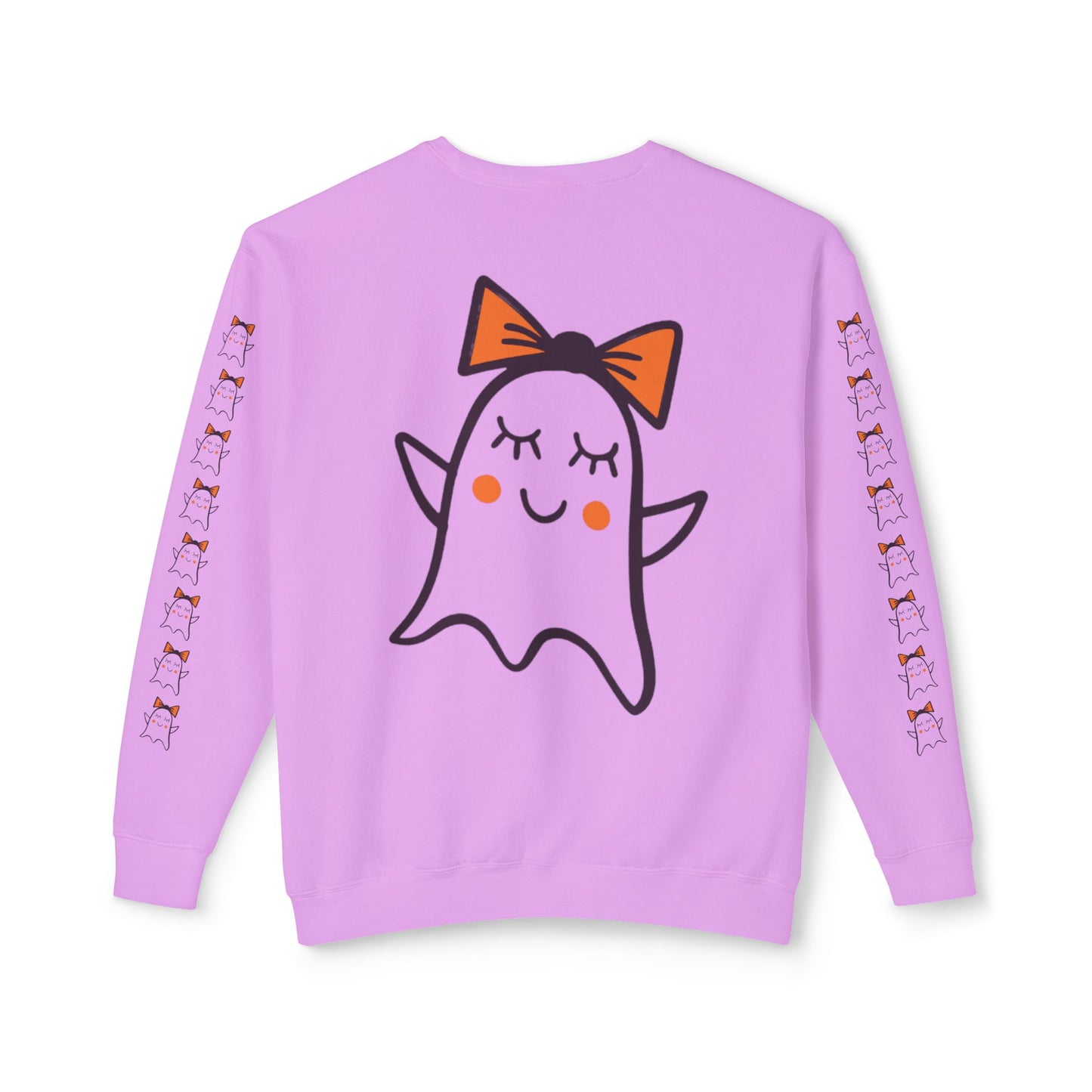 Cute Ghosts Unisex Lightweight Crewneck Sweatshirt