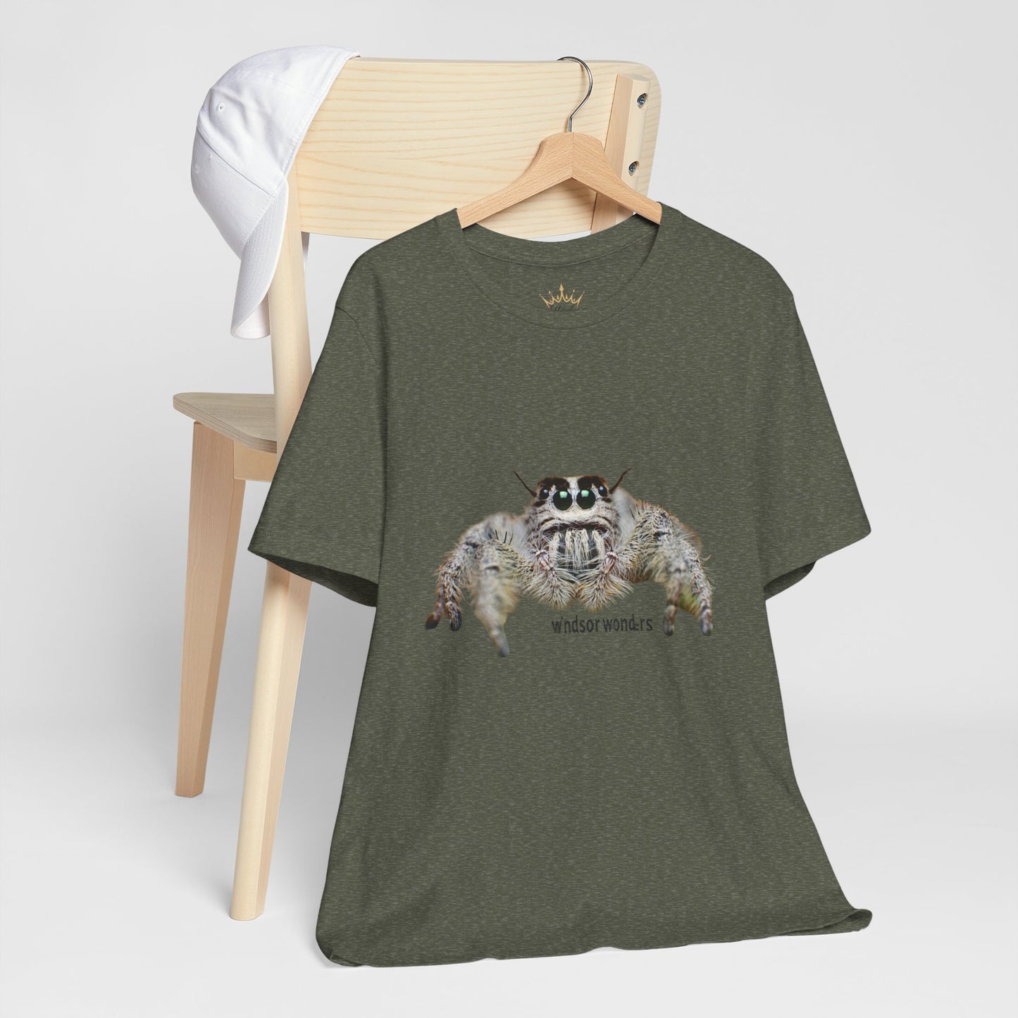 Windsor Wonders Spooder-Inspired Unisex Tee, Cute Cat Shirt, Animal Lover Gift, Fun Graphic Tees, Unique Casual Wear