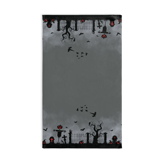 Windsor Wonders Dark Grey Graveyard Hand Towel