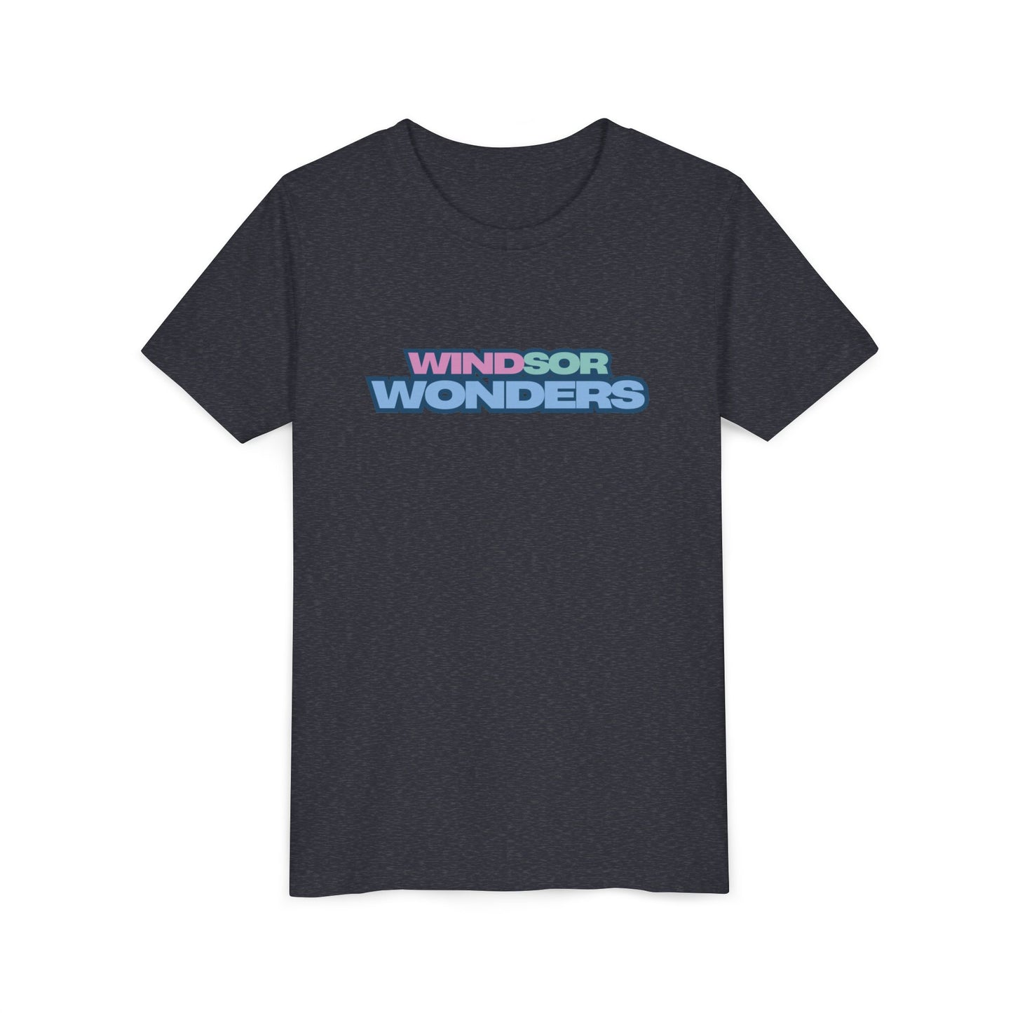 Windsor Wonders Youth Short Sleeve Tee - 'Windsor Wonders' Graphic T-Shirt, Fun Summer Wear, Gift for Kids, Adventure Apparel, Family Outing