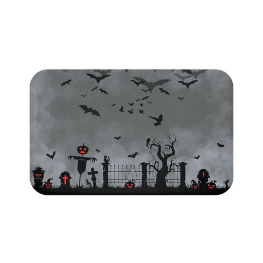 Windsor Wonders Dark Grey Graveyard Bath Mat