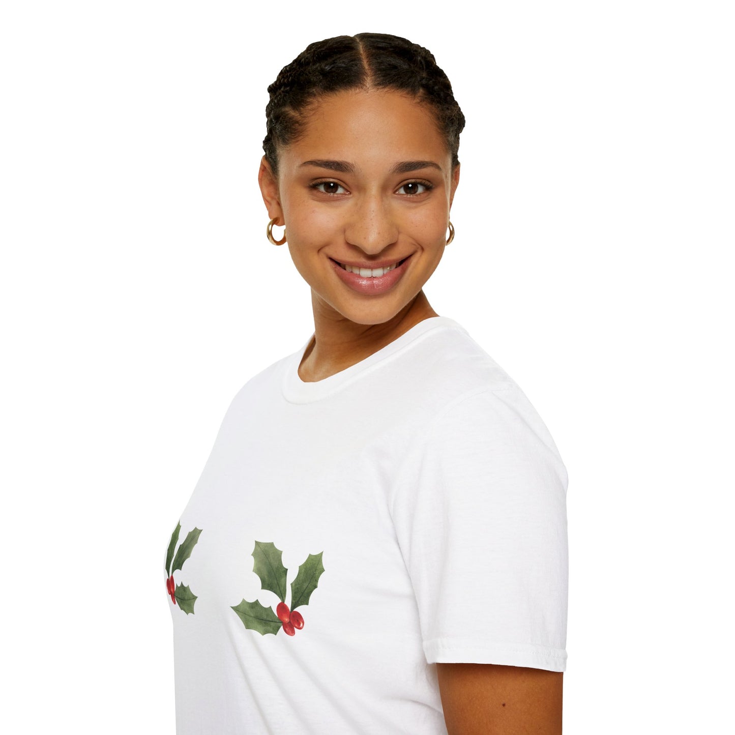 Windsor Wonders Holly Berries Unisex Softstyle T-Shirt