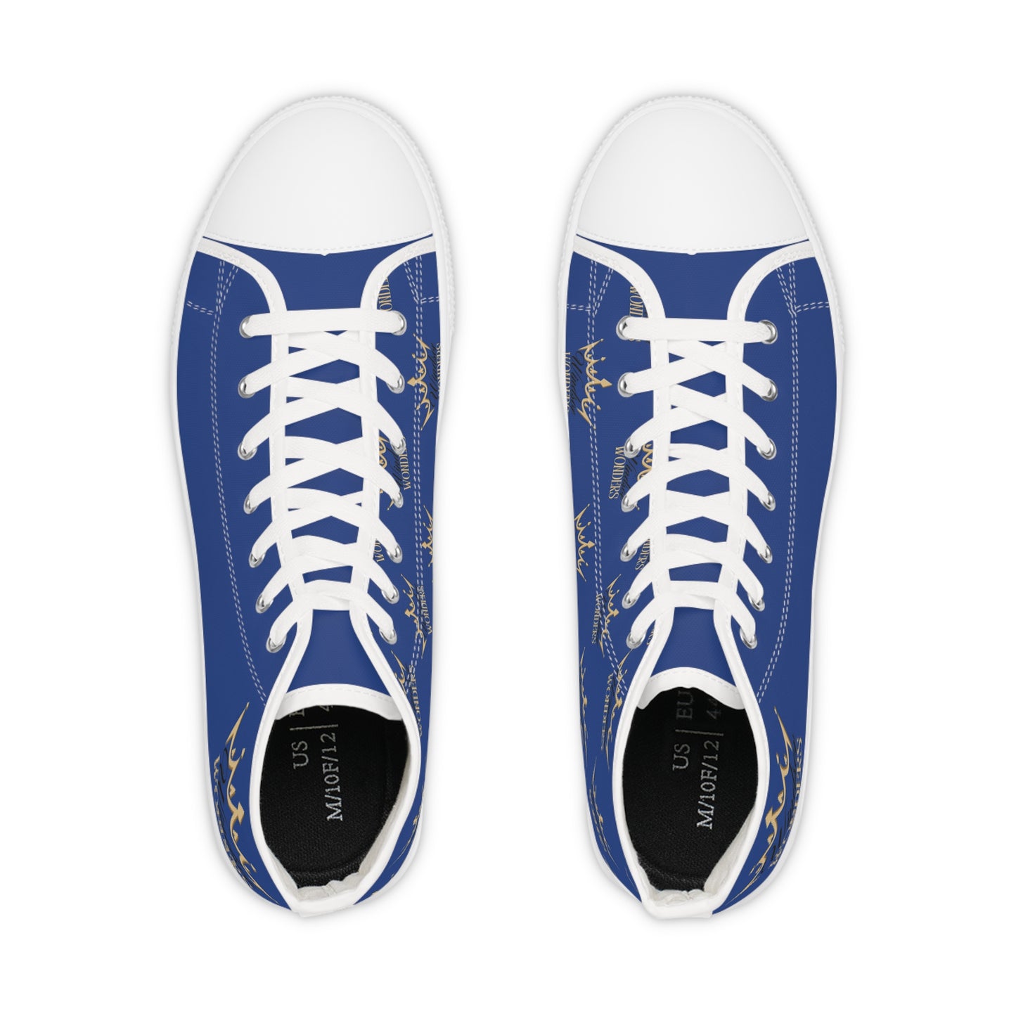 Windsor Wonders Blue High Top Sneakers for Men - Stylish Casual Footwear for Every Occasion, Fashion Sneakers, Trendy Sneakers, Unique Gift [...]