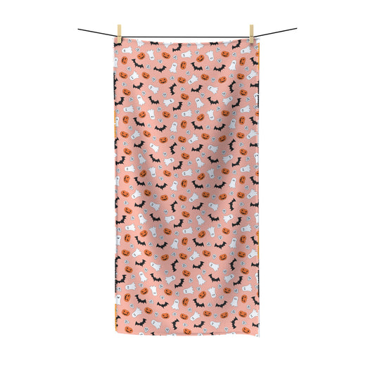 Windsor Wonders Orange Halloween Polycotton Towel