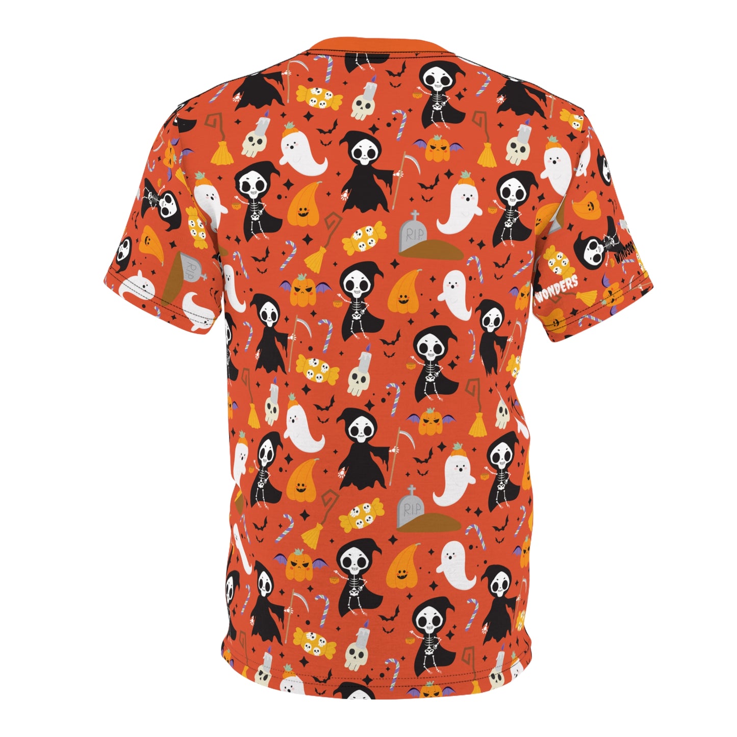 Windsor Wonders Reaper Halloween Unisex Cut & Sew Tee (AOP)